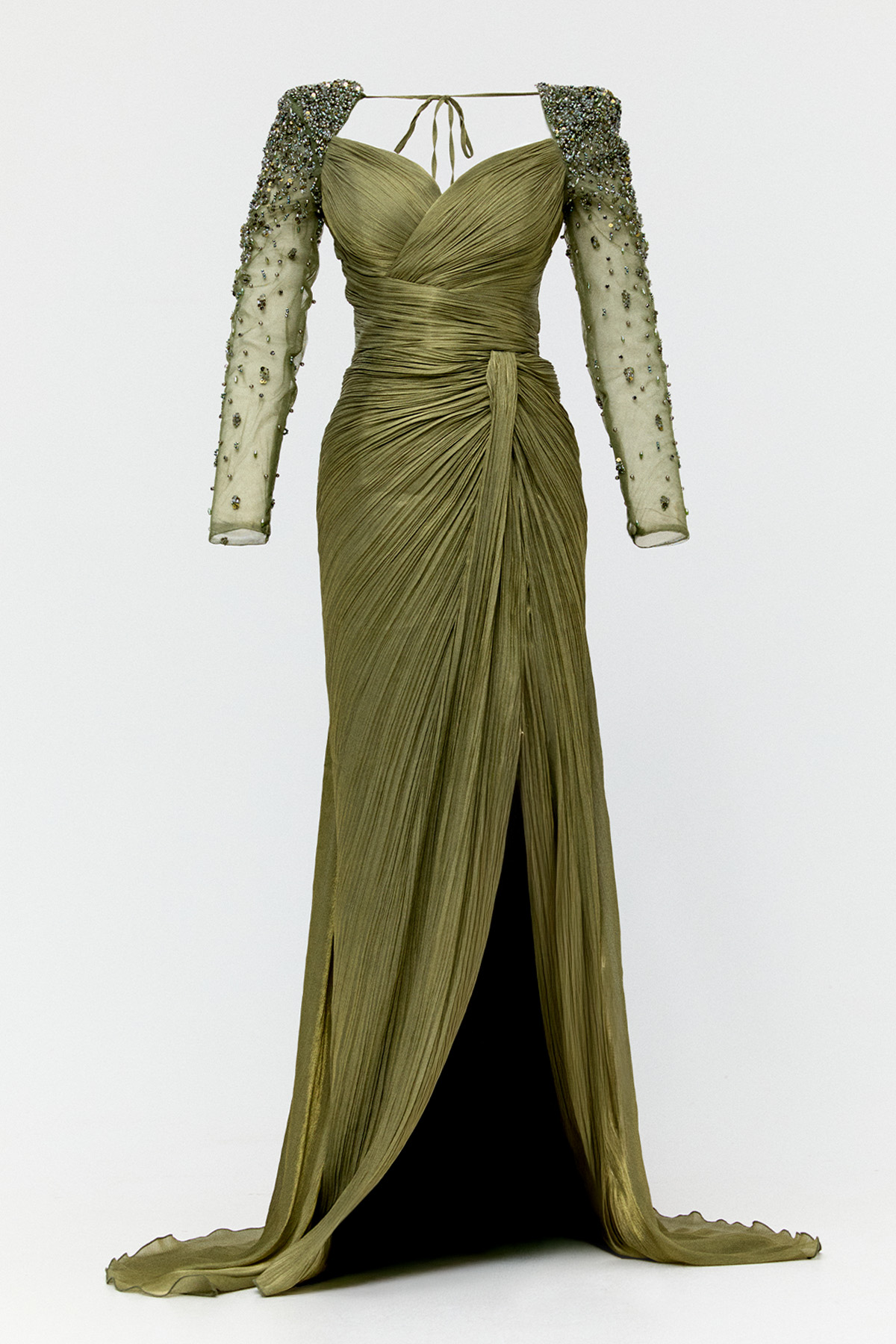 Uzun Kollu Abiye Elbise, Tesettür Giyim