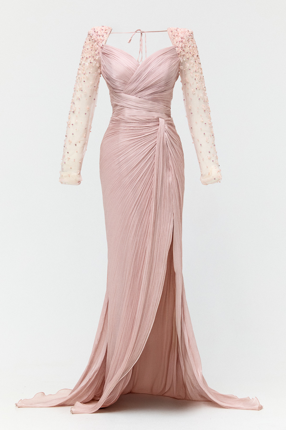 Uzun Kollu Abiye Elbise, Tesettür Giyim