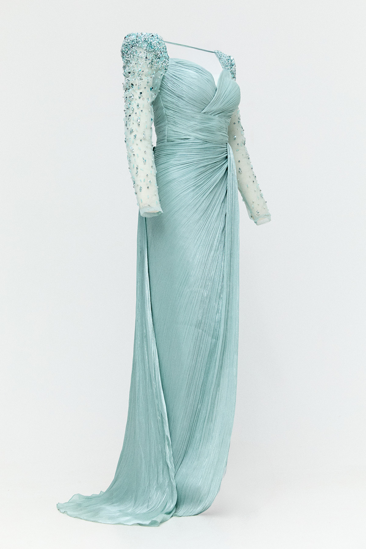 Uzun Kollu Abiye Elbise, Tesettür Giyim