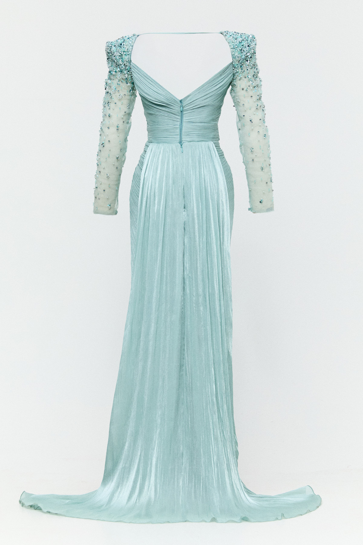 Uzun Kollu Abiye Elbise, Tesettür Giyim