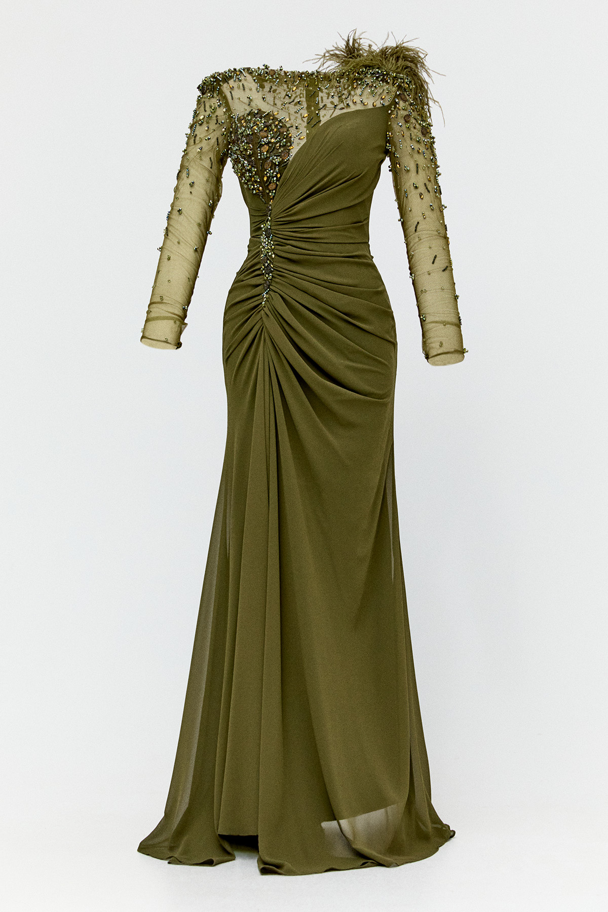 Taş İşlemeli Abiye Elbise, Tesettür Giyim