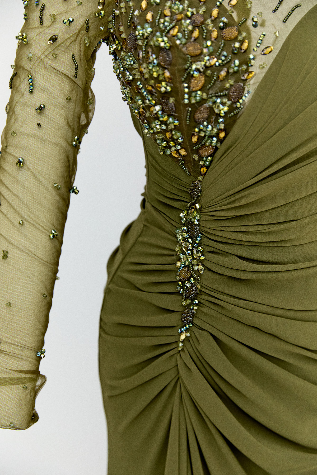 Taş İşlemeli Abiye Elbise, Tesettür Giyim