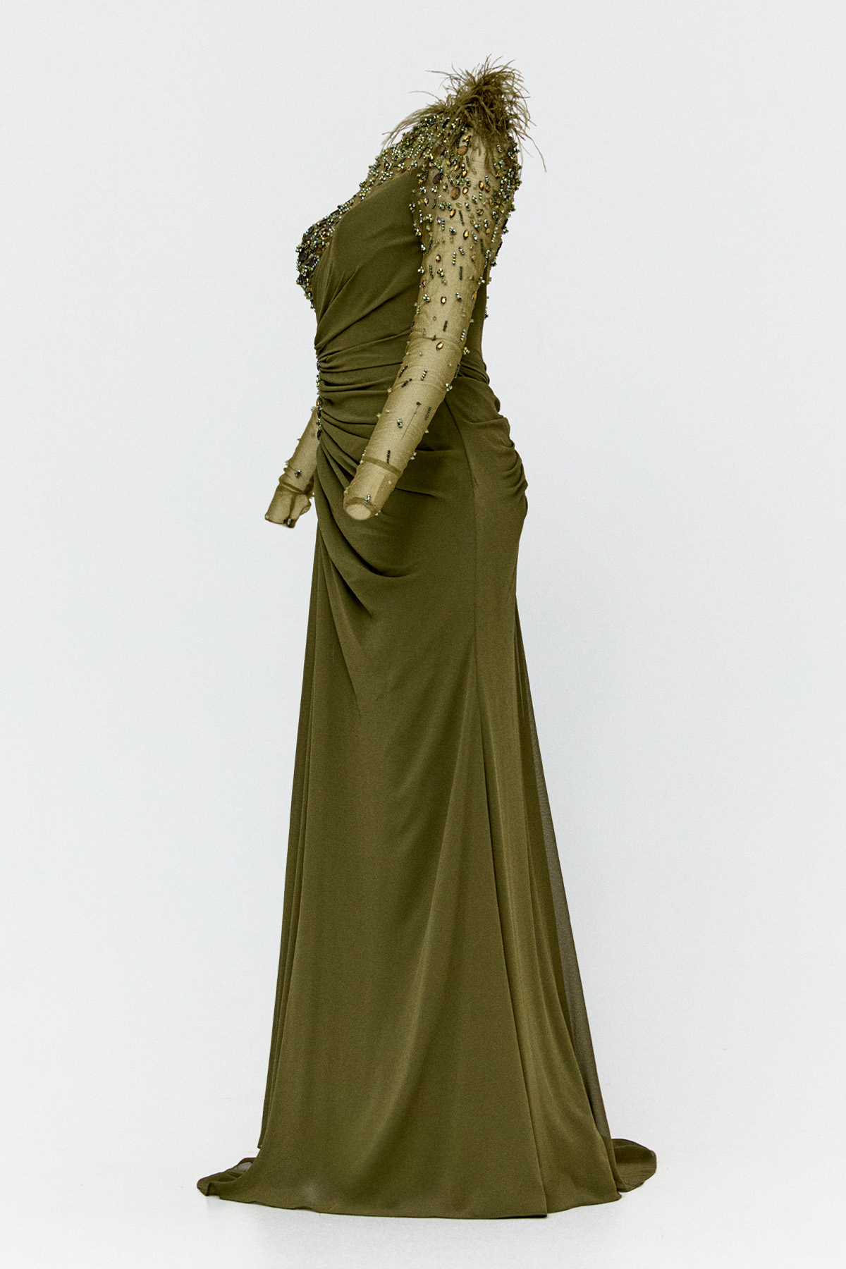 Taş İşlemeli Abiye Elbise, Tesettür Giyim