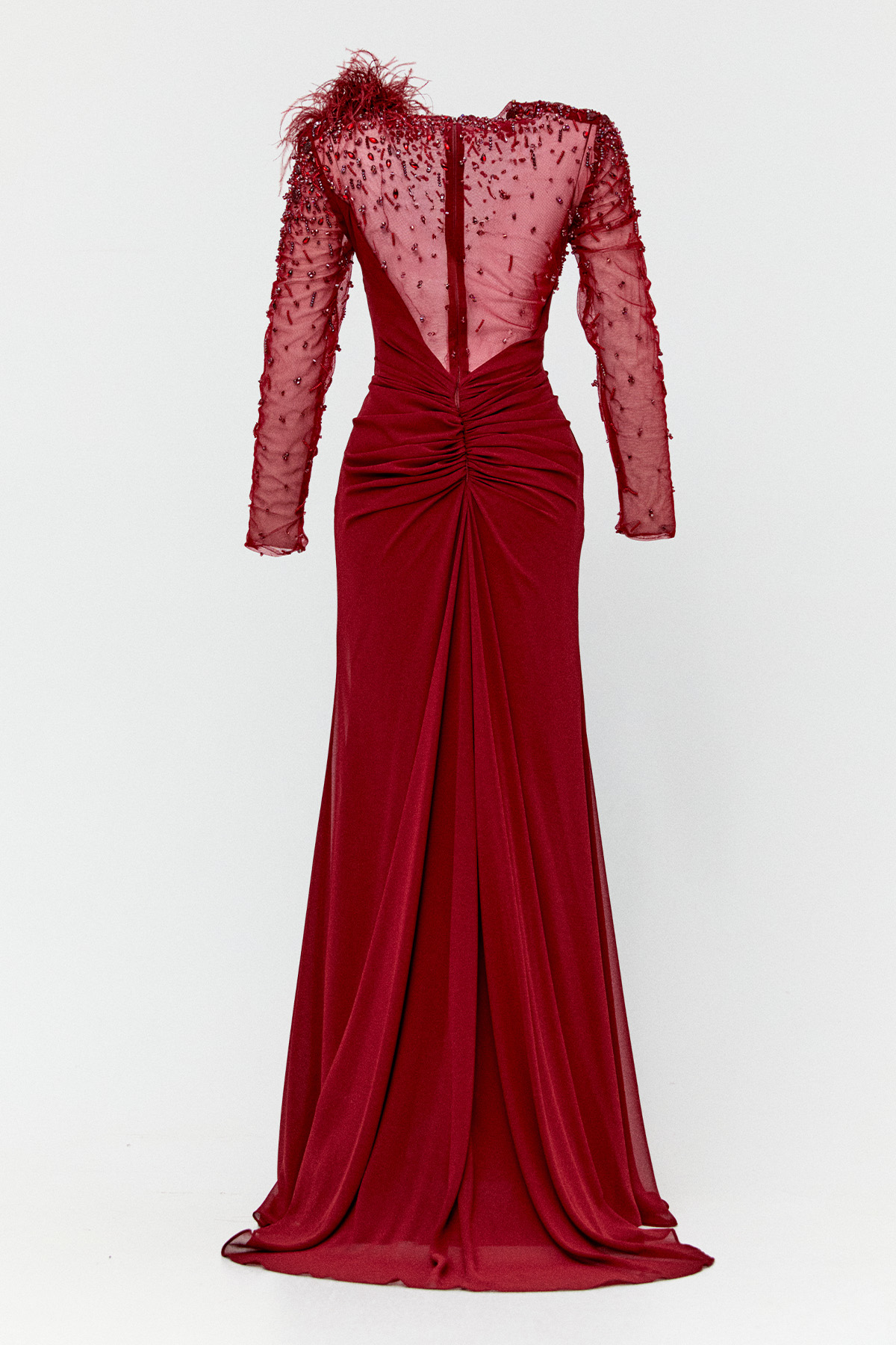 Taş İşlemeli Abiye Elbise, Tesettür Giyim