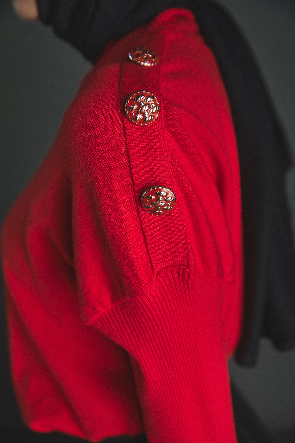 Yarım Balıkçı Yaka Triko Bluz