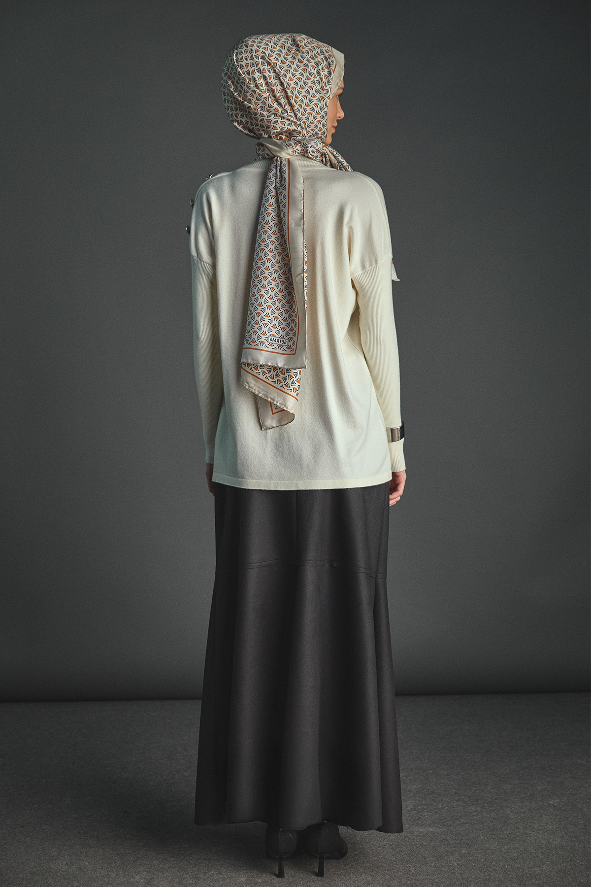 Yarım Balıkçı Yaka Triko Bluz