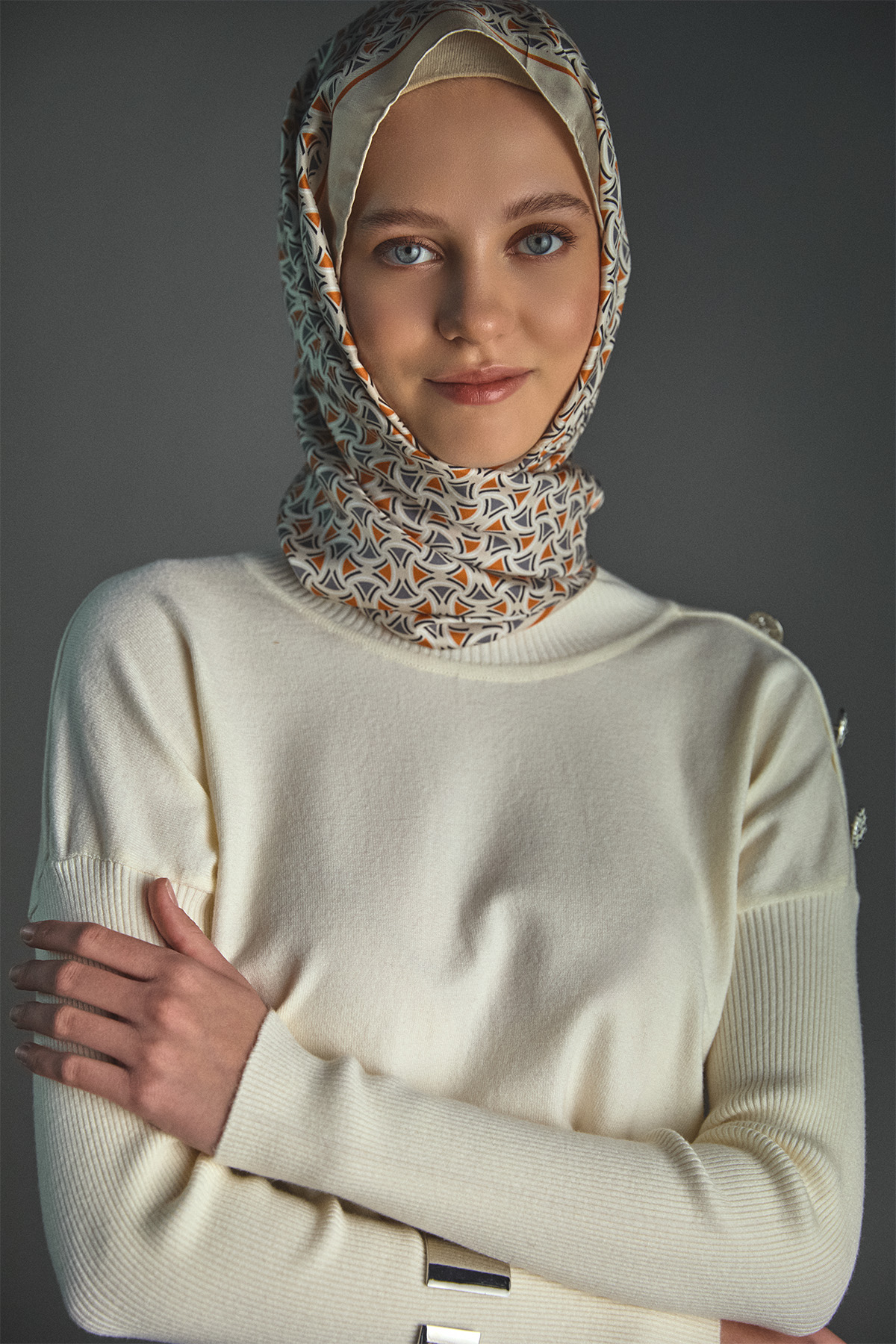 Yarım Balıkçı Yaka Triko Bluz