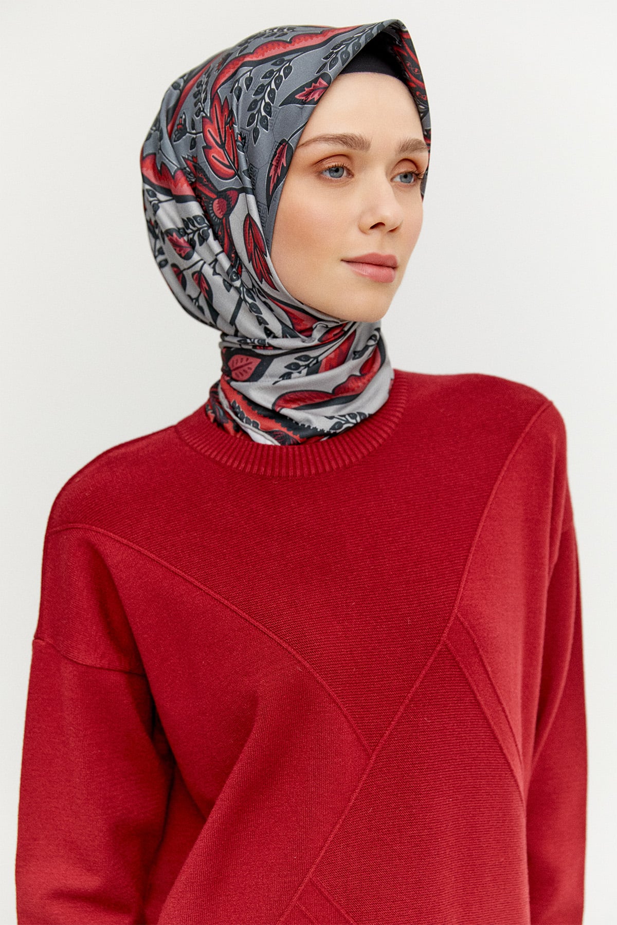 Parçalı Triko Tunik