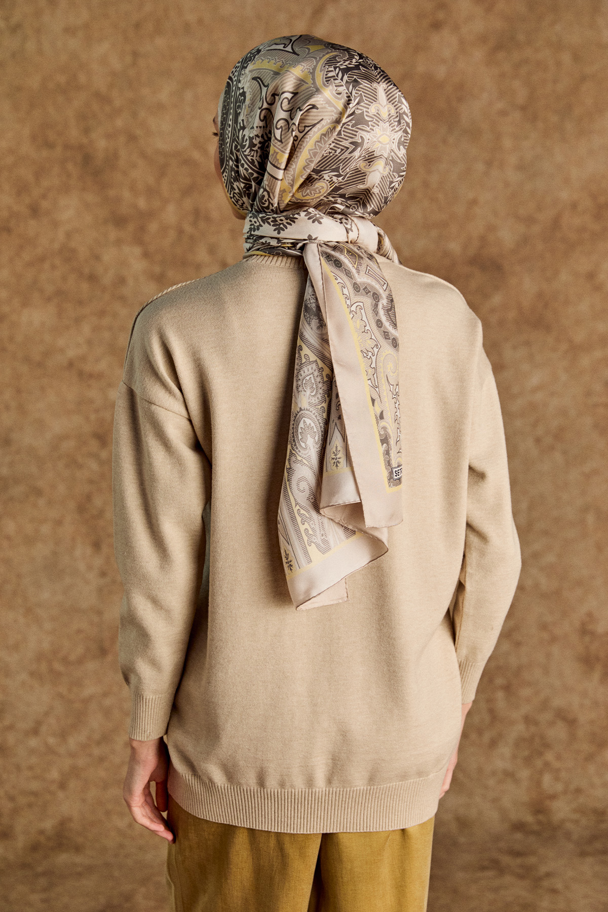 Parçalı Triko Tunik