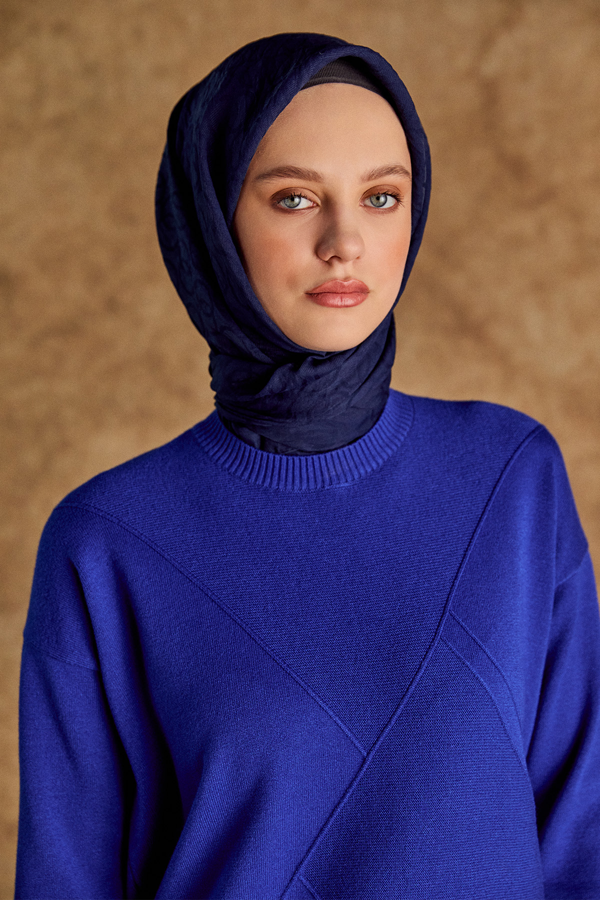 Parçalı Triko Tunik