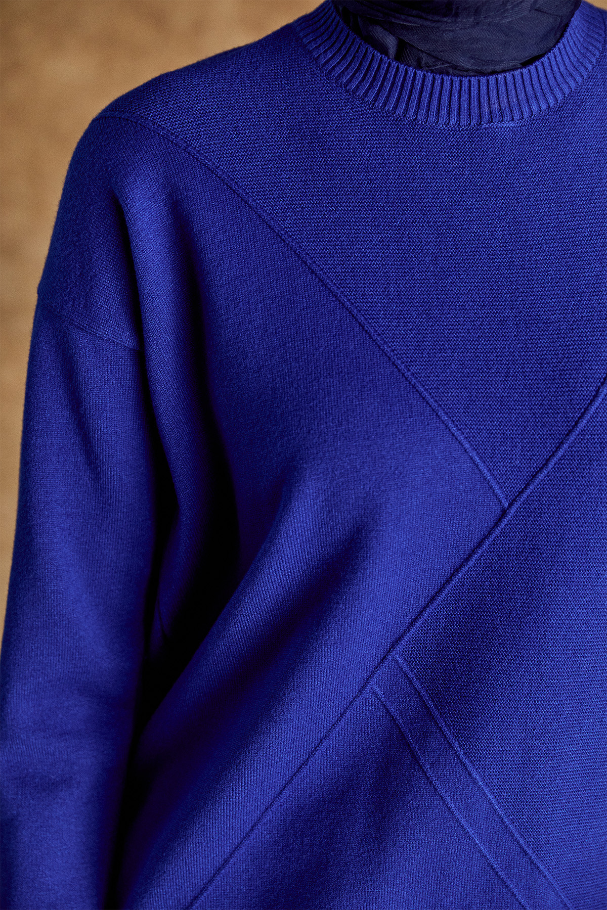 Parçalı Triko Tunik