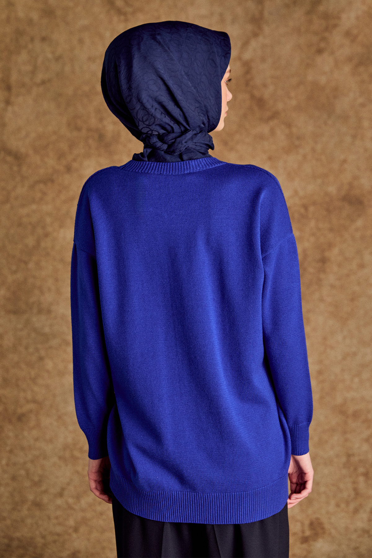 Parçalı Triko Tunik