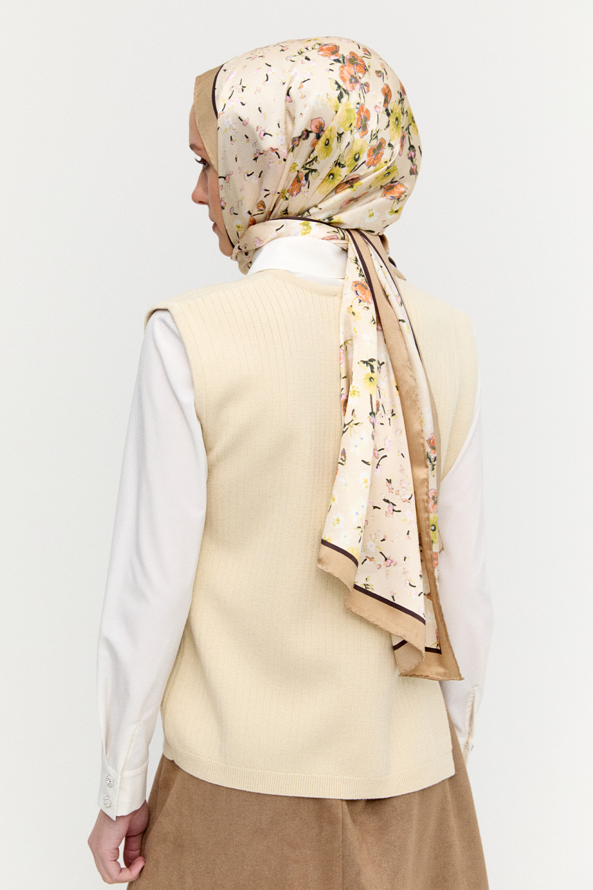 Zincir Detaylı Triko Bluz, Tesettür Giyim