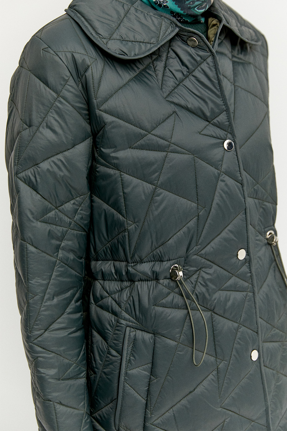 Büyük Beden Kapitone Kaban, Tesettür Giyim