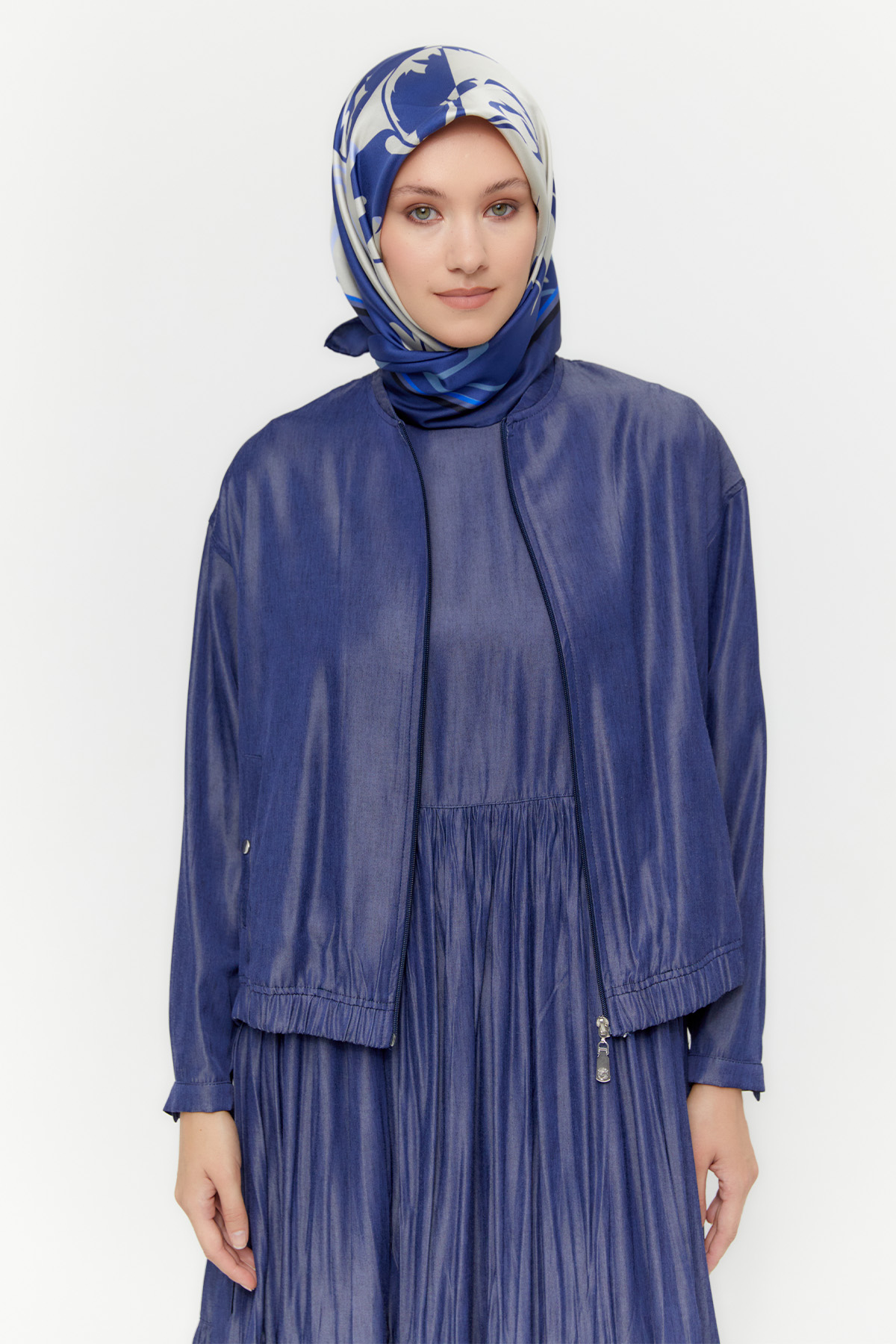 Bomber Ceketli Elbise