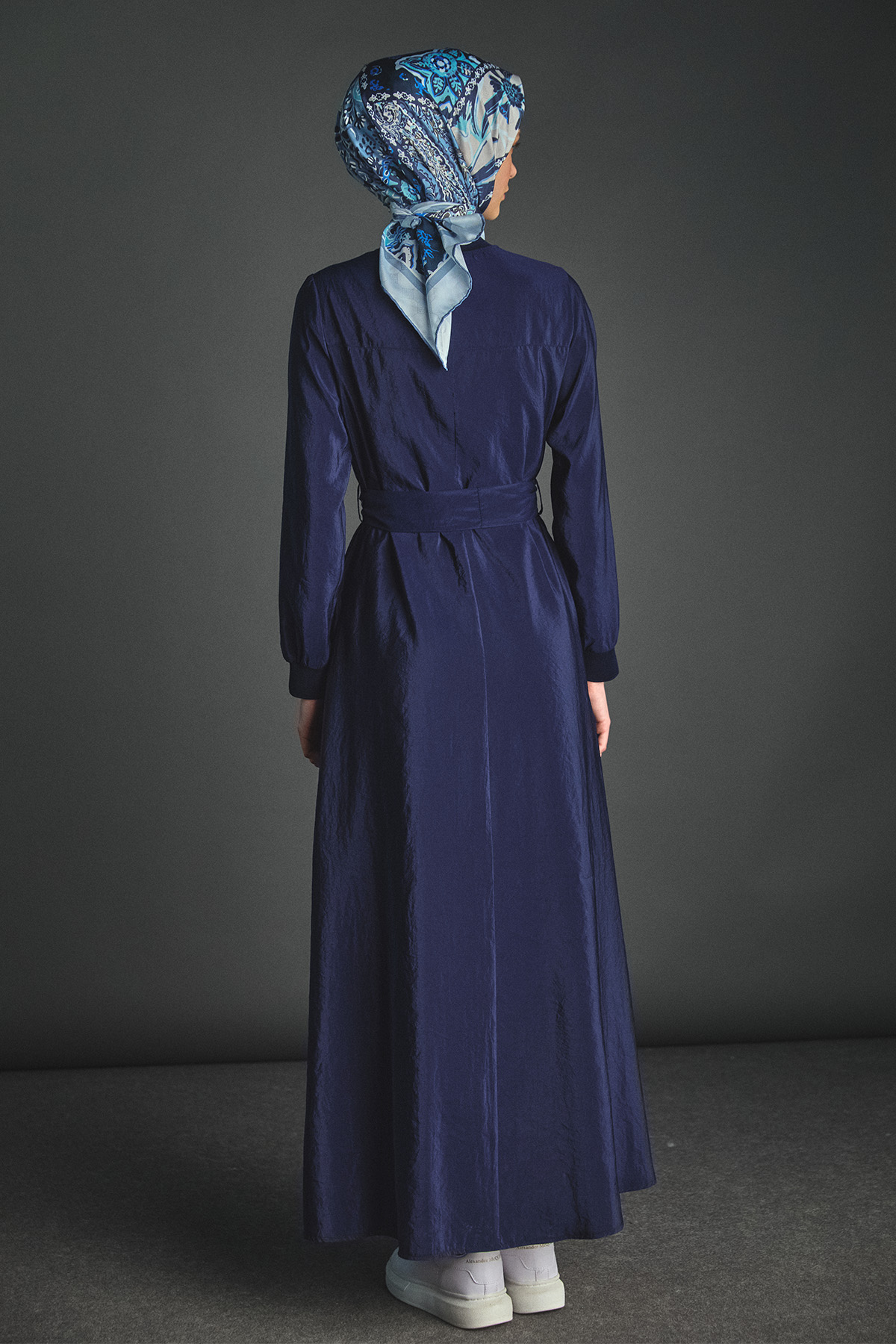 Kuşaklı Bomber Elbise