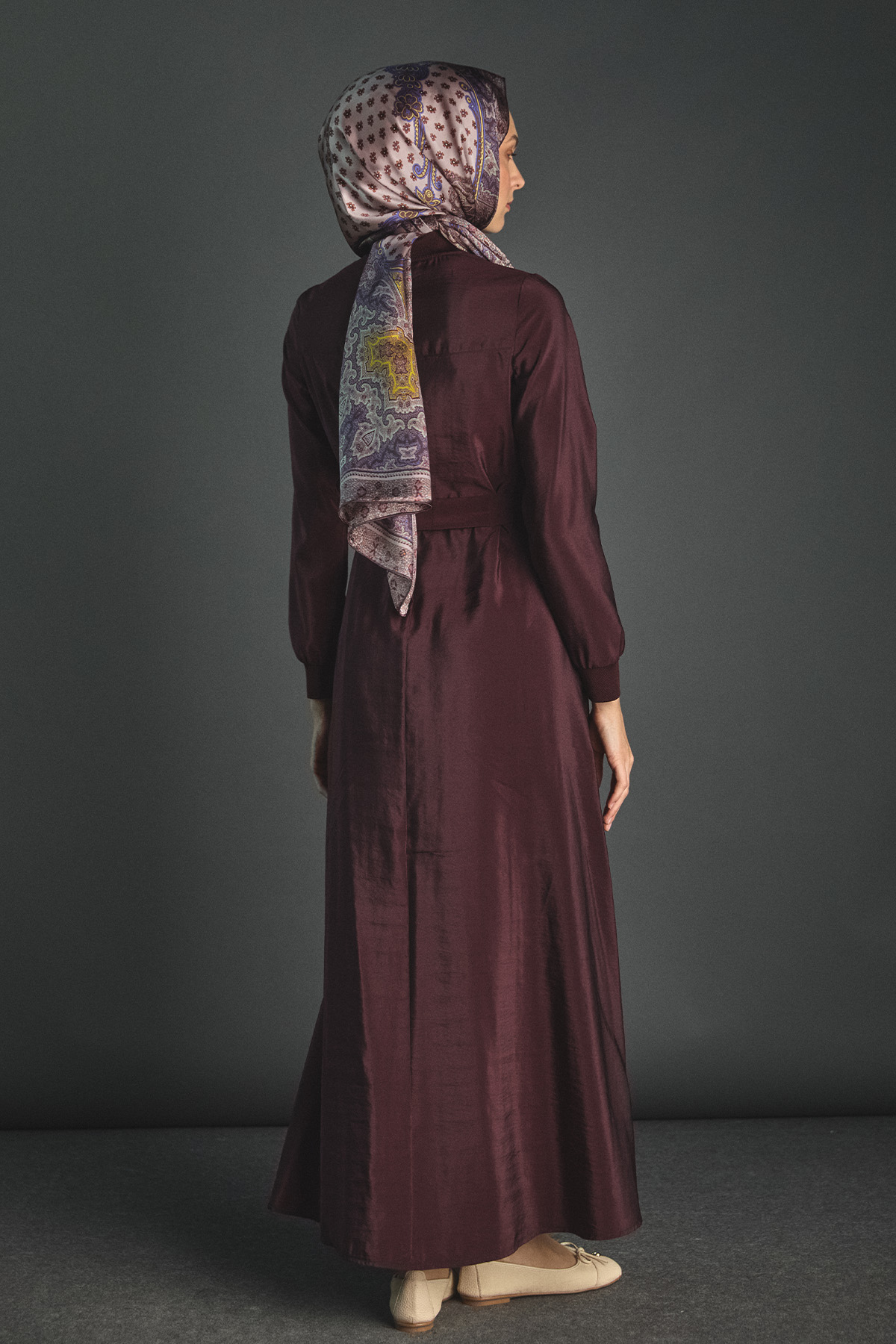 Kuşaklı Bomber Elbise