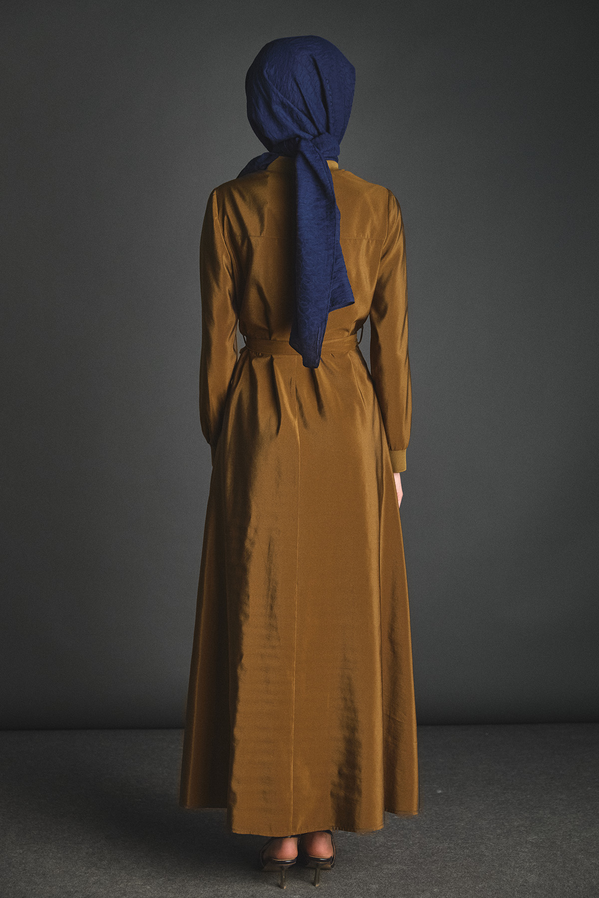 Kuşaklı Bomber Elbise