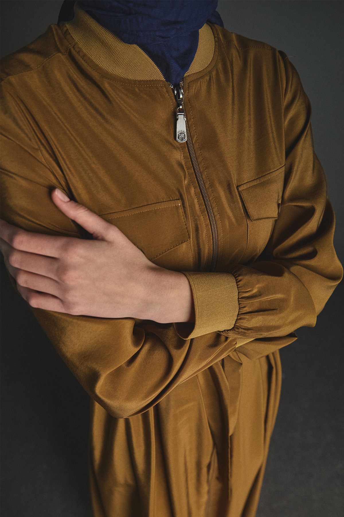 Kuşaklı Bomber Elbise