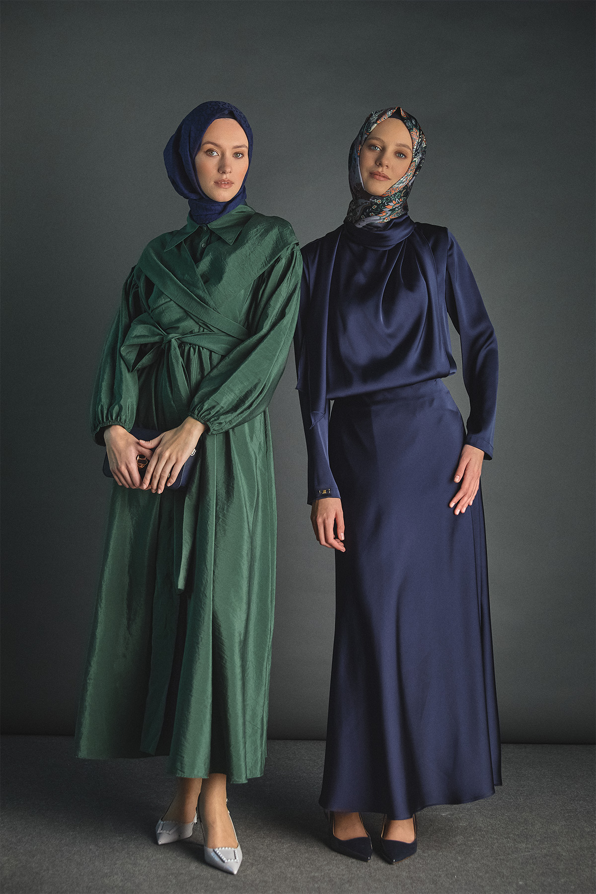 Uzun Kuşaklı Paraşüt Elbise