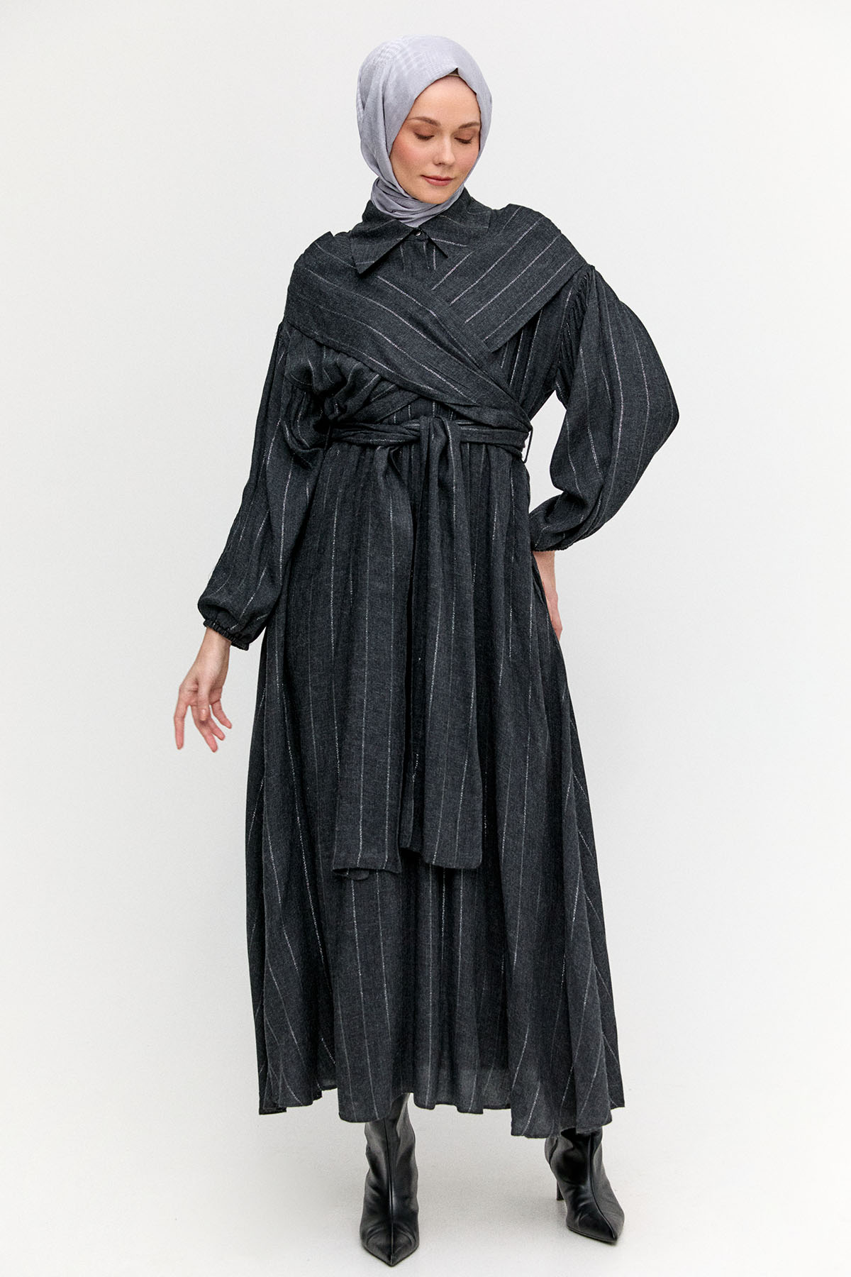 Lyocell Maksi Elbise, Tesettür Giyim