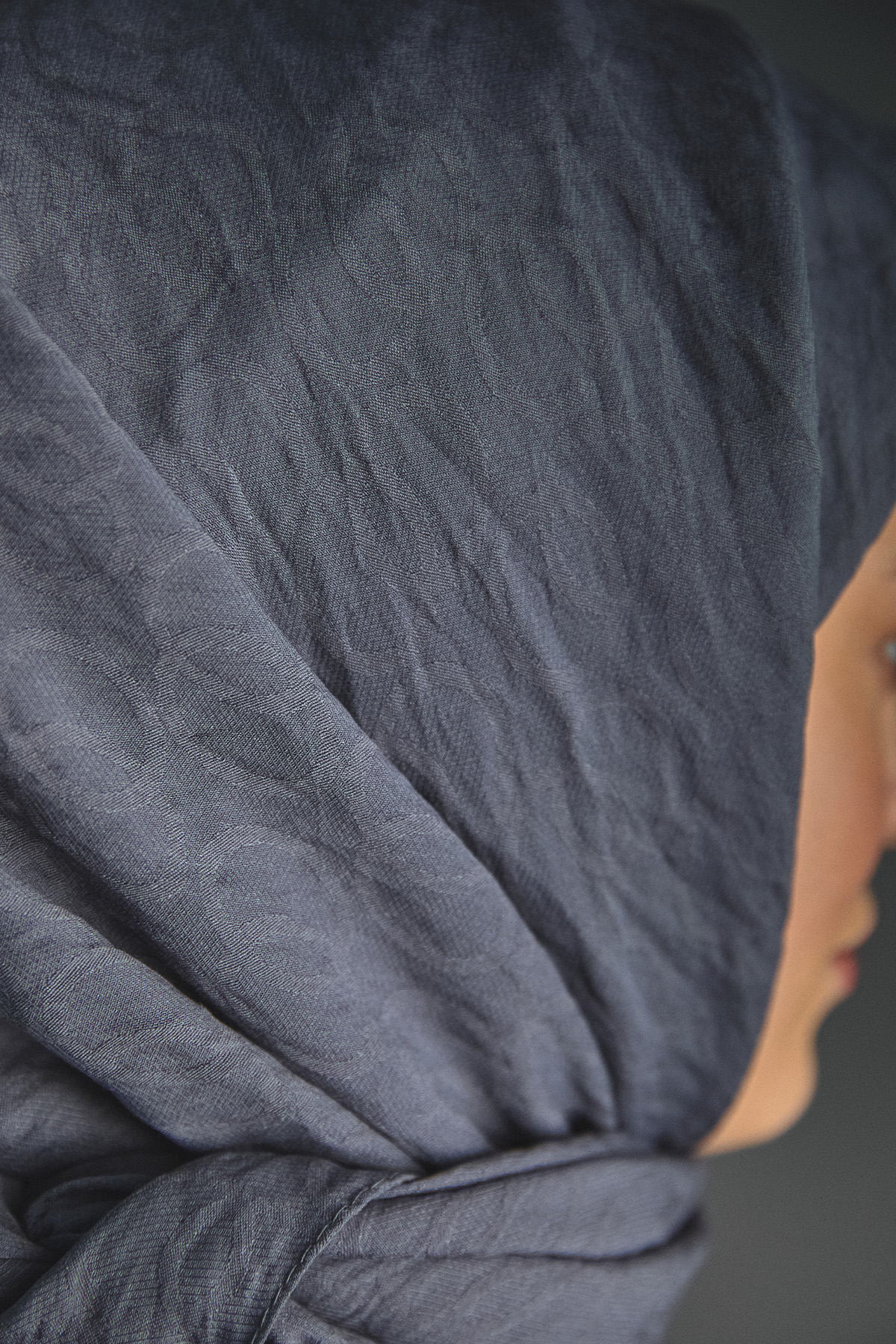 Yuvarlak Desenli Viskon Eşarp