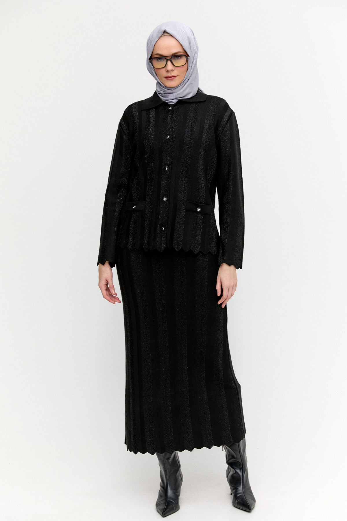 Simli Kalem Etek, Tesettür Giyim