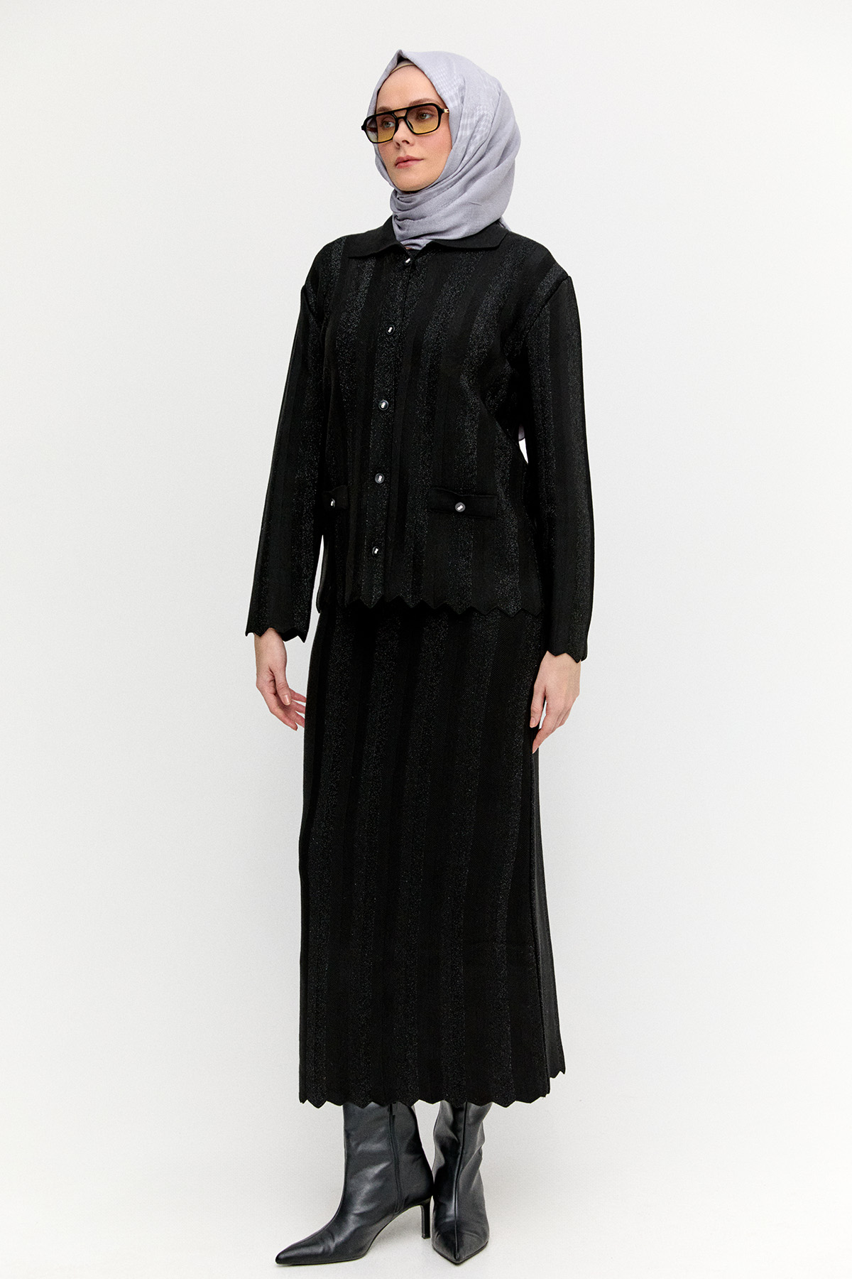 Simli Kalem Etek, Tesettür Giyim