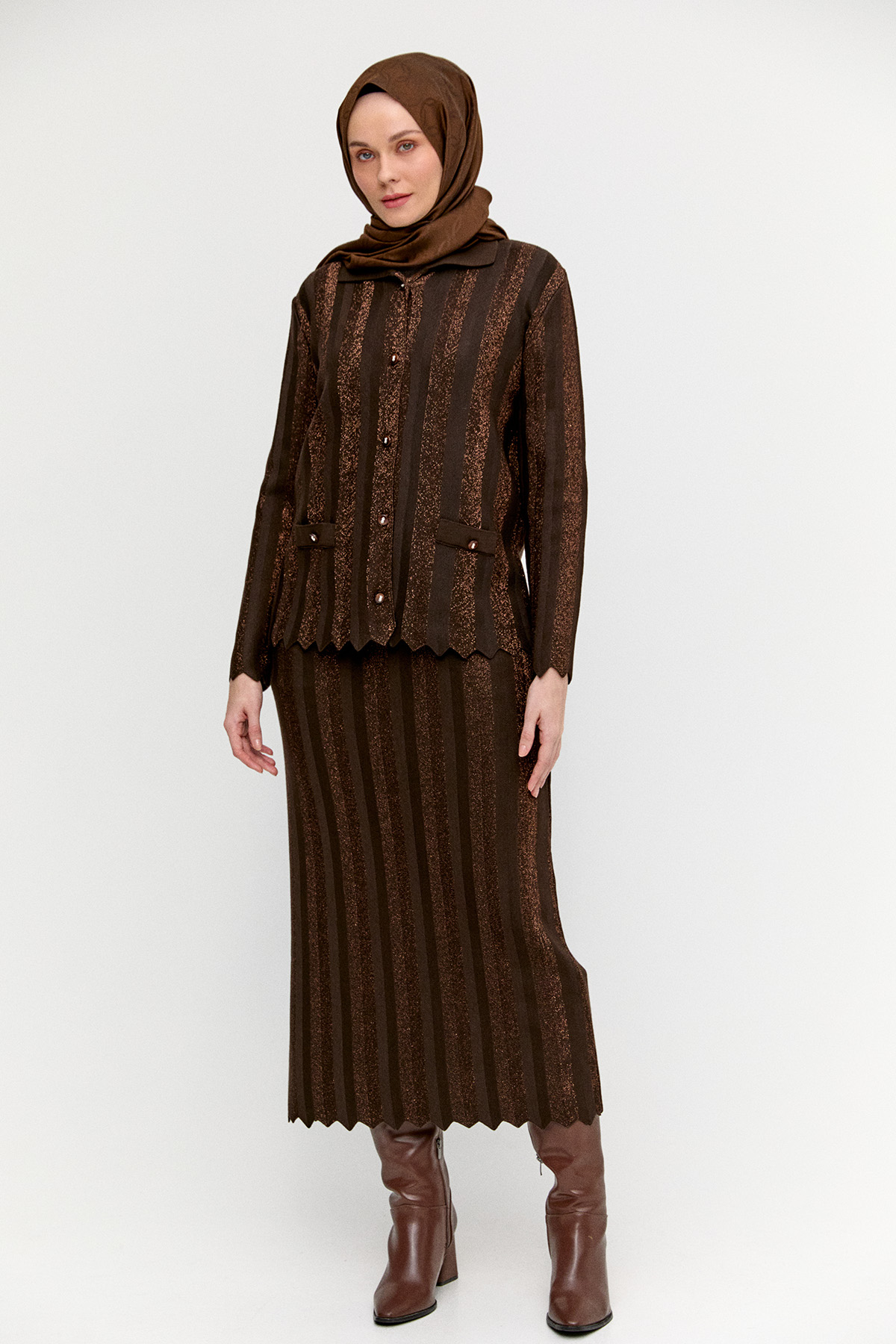 Simli Kalem Etek, Tesettür Giyim