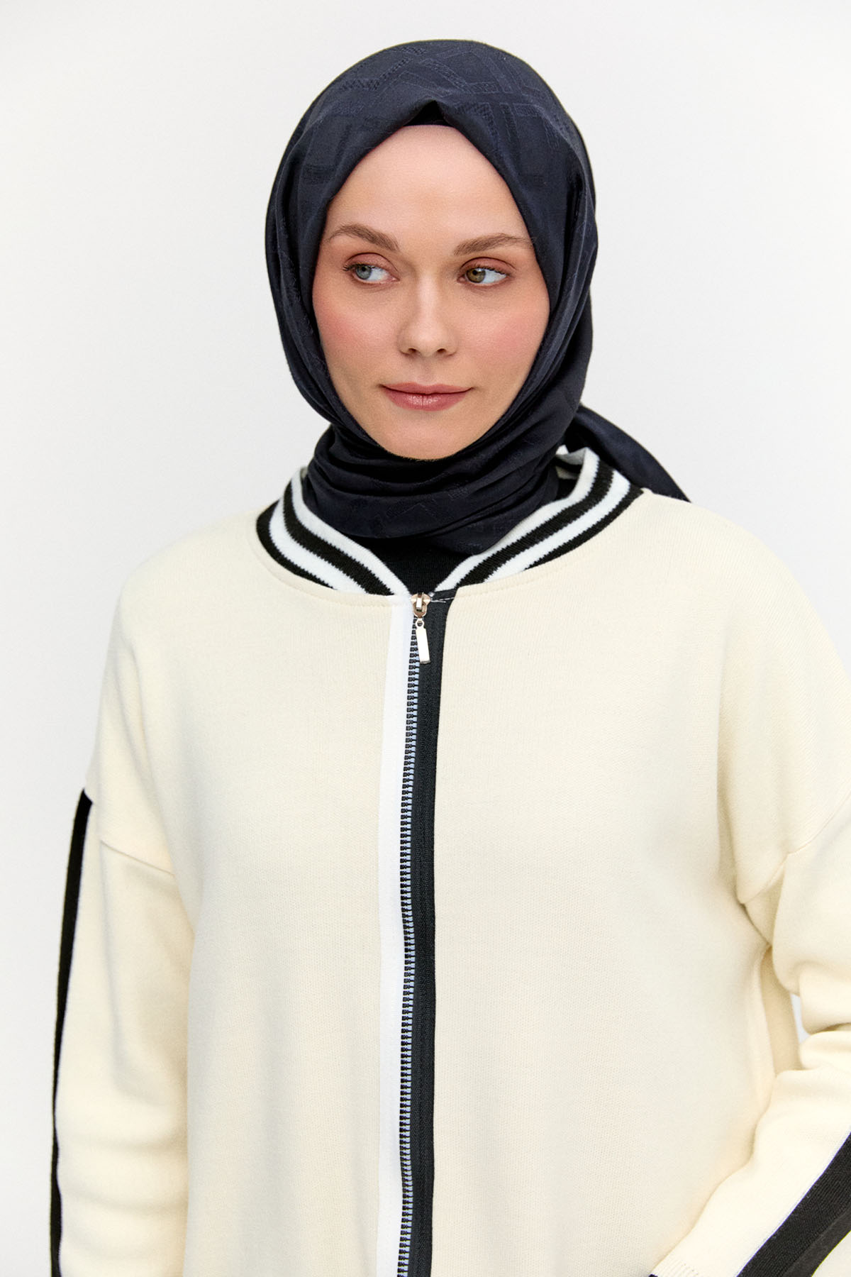 Çift Renkli Bomber Takım, Tesettür Giyim