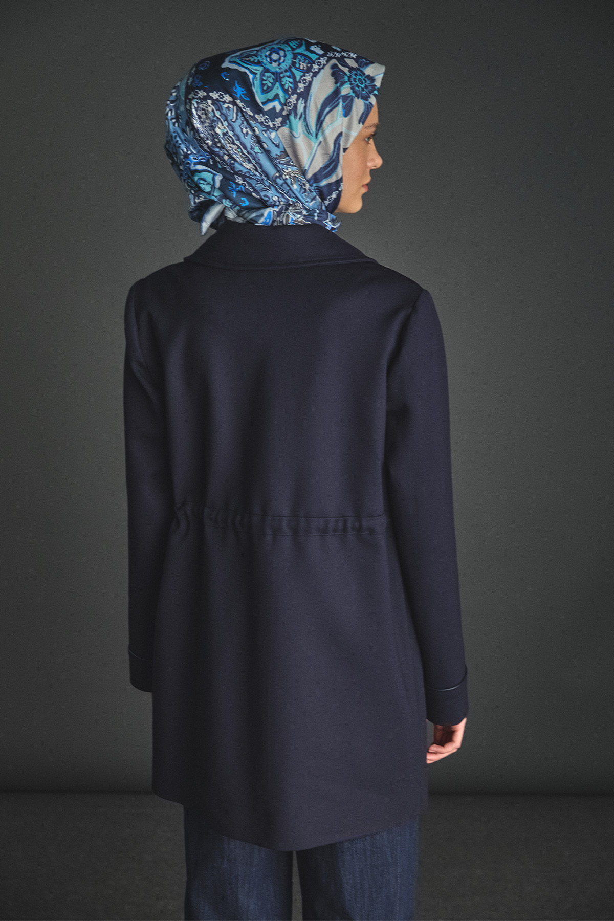 Deri Kombinli Kuşaklı Kap