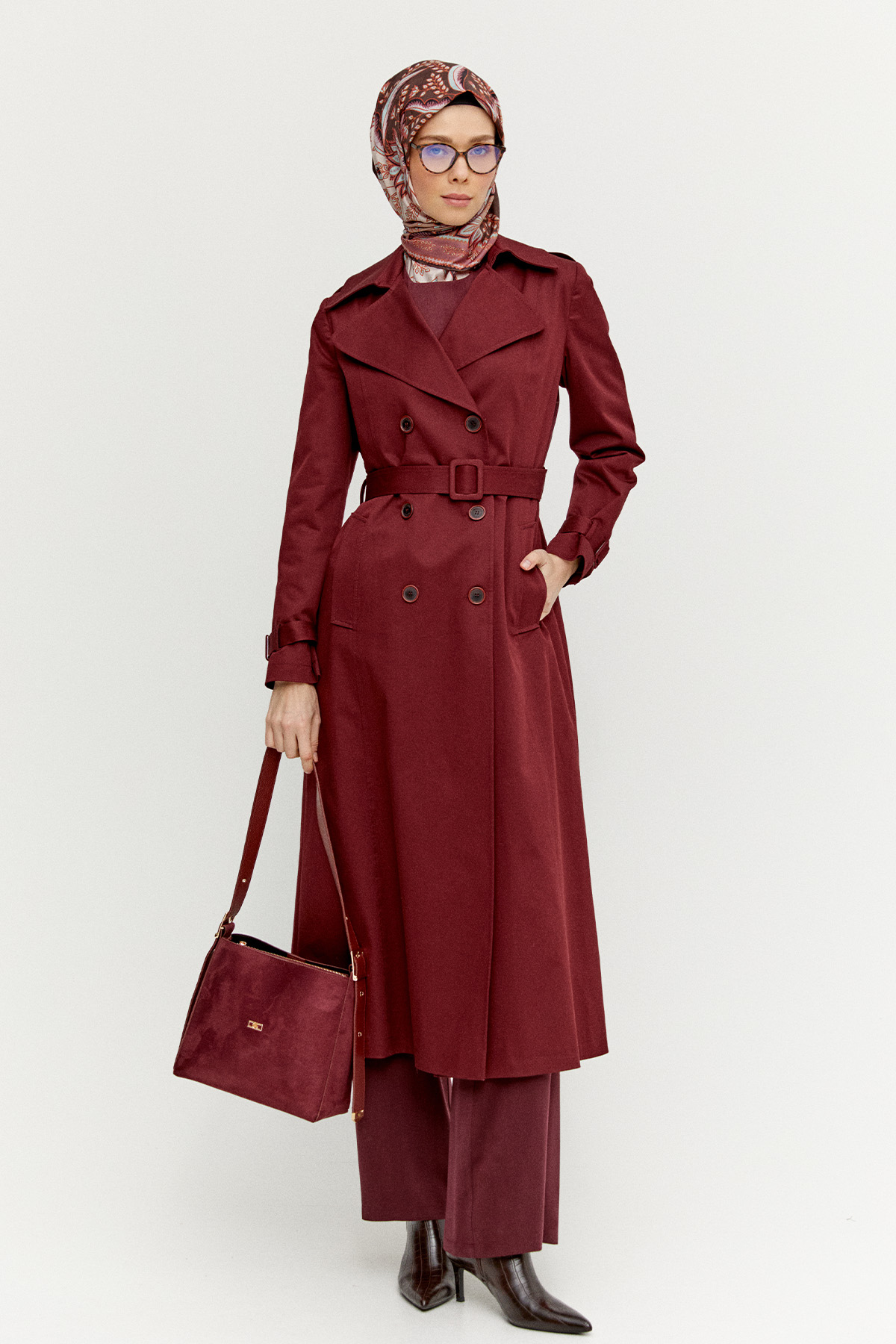 Kruvaze Paraşüt Detaylı Pamuk Kap