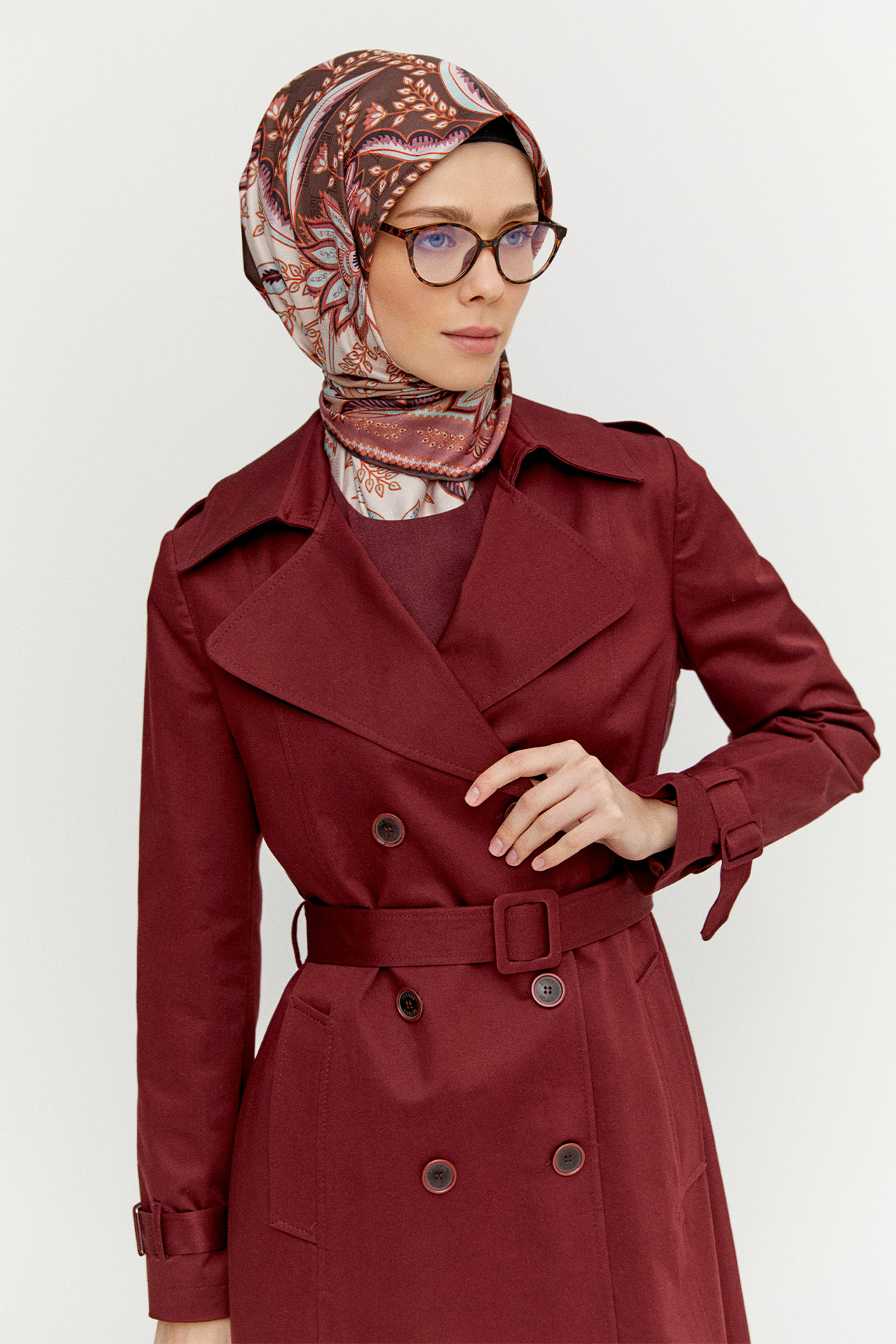 Kruvaze Paraşüt Detaylı Pamuk Kap