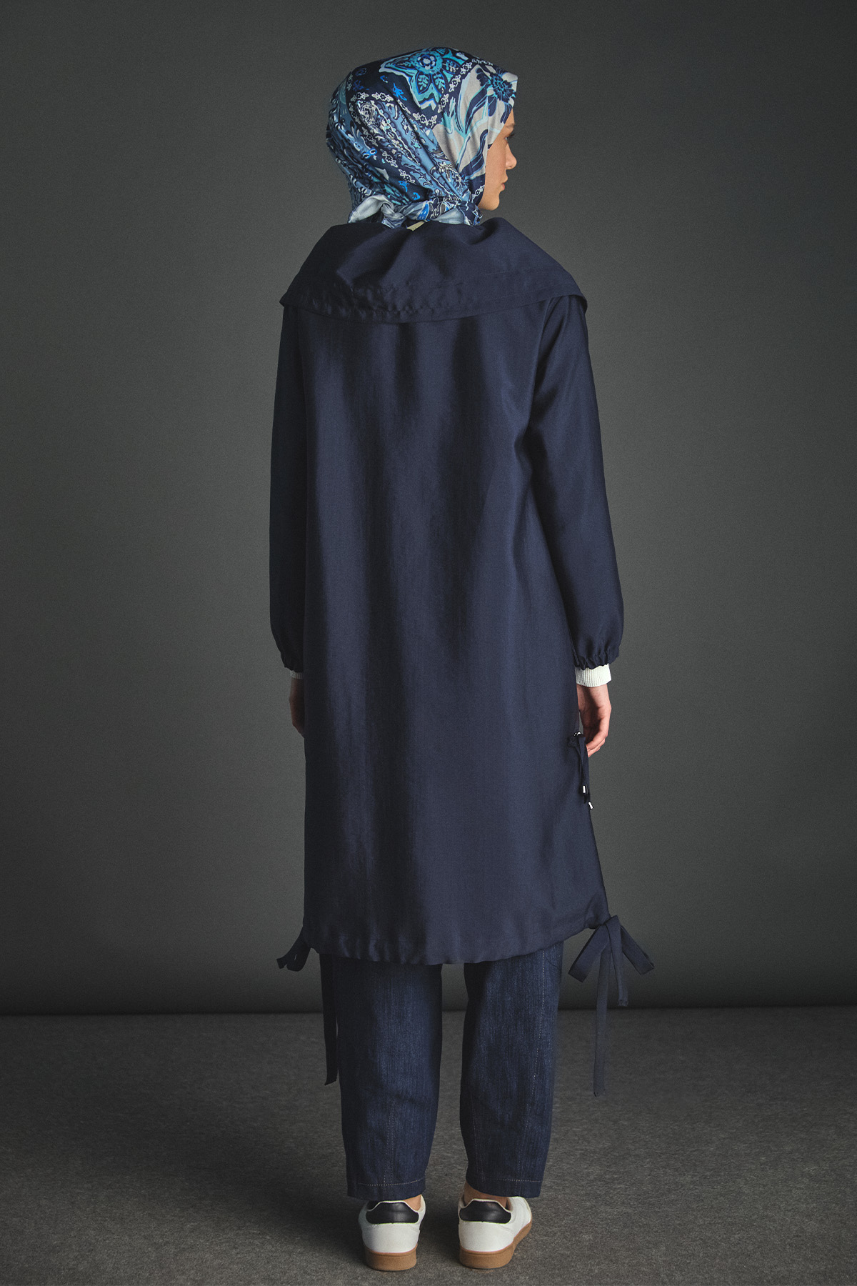 Denizci Yaka Stoperli Kap