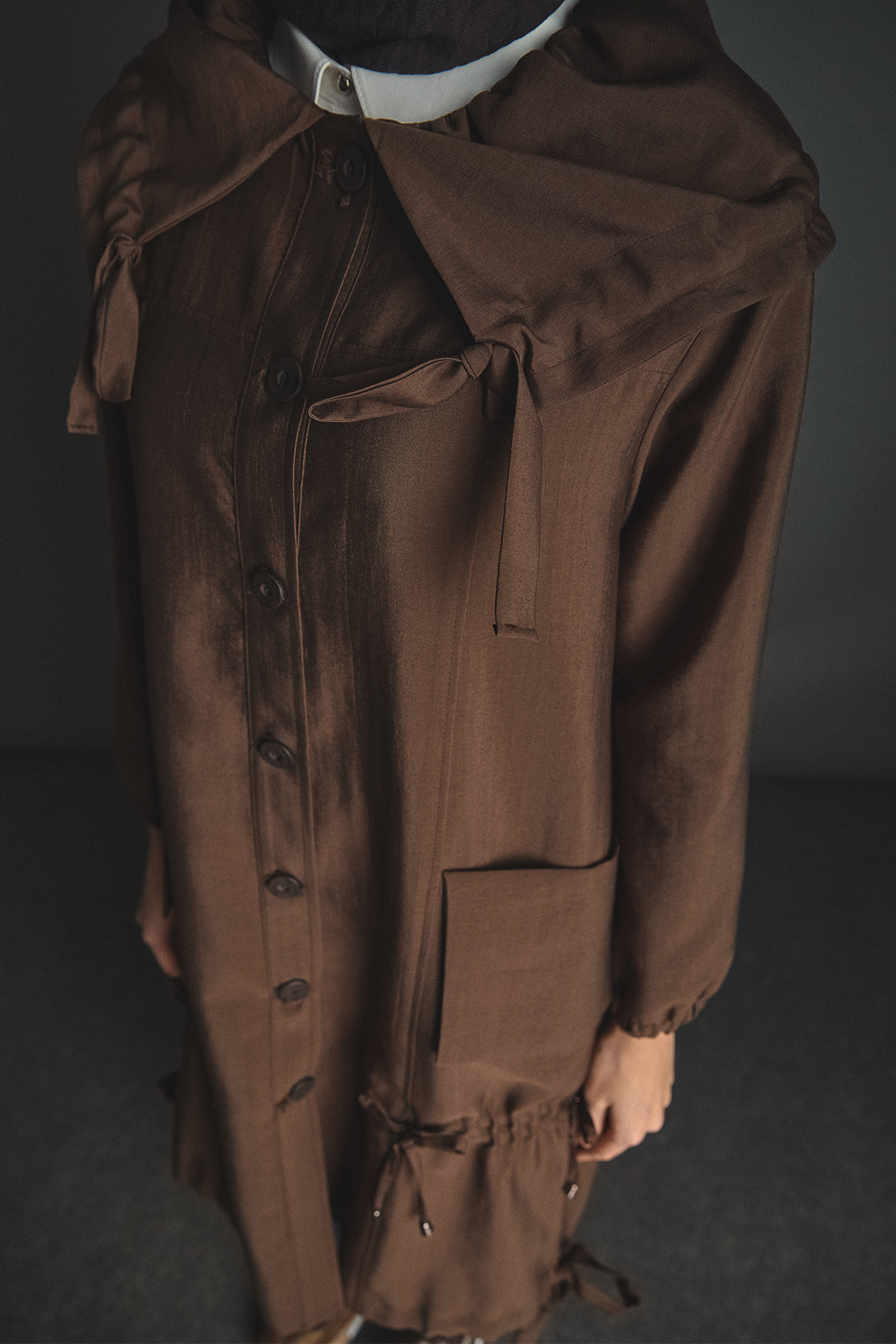 Denizci Yaka Stoperli Kap