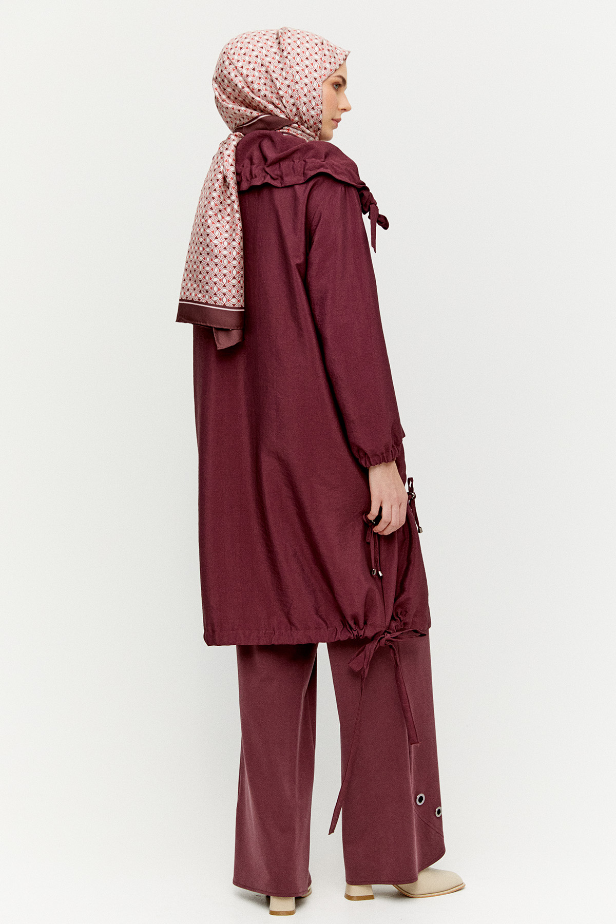 Denizci Yaka Stoperli Kap