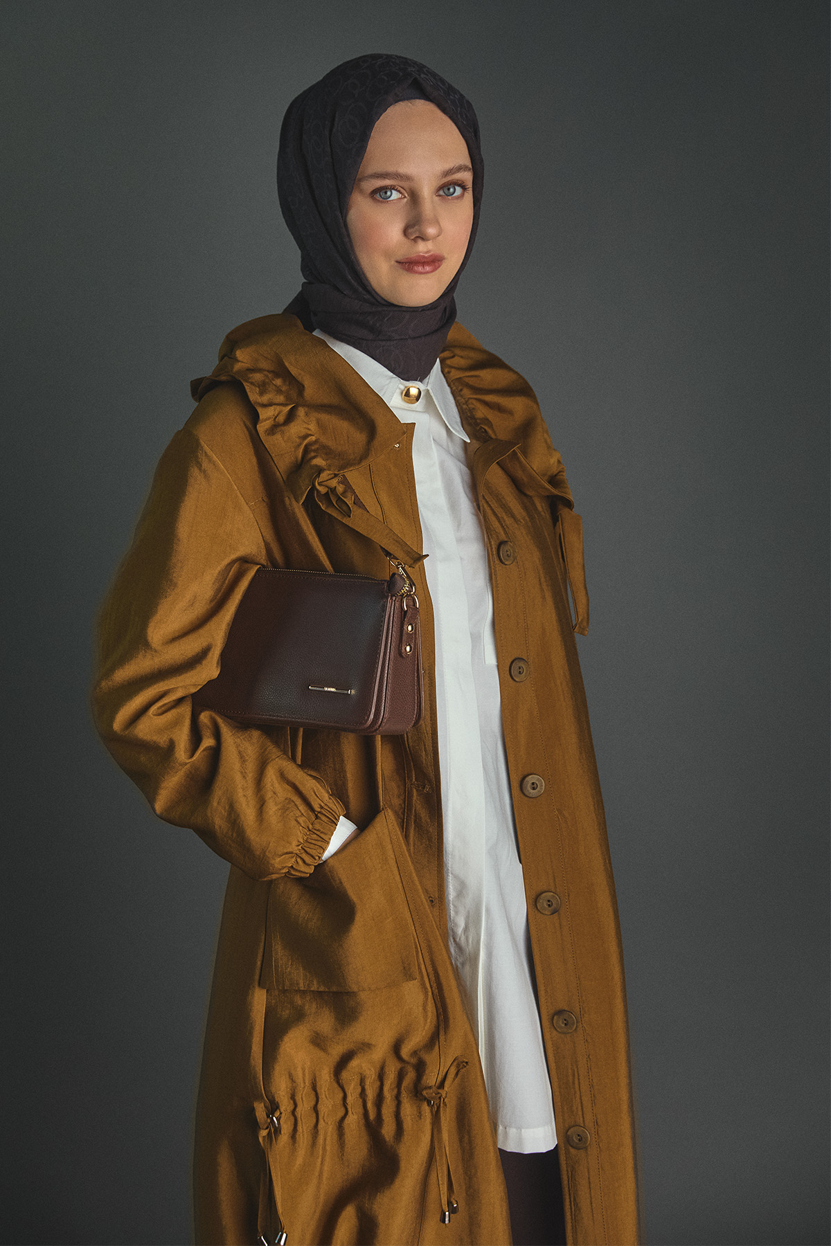 Denizci Yaka Stoperli Kap