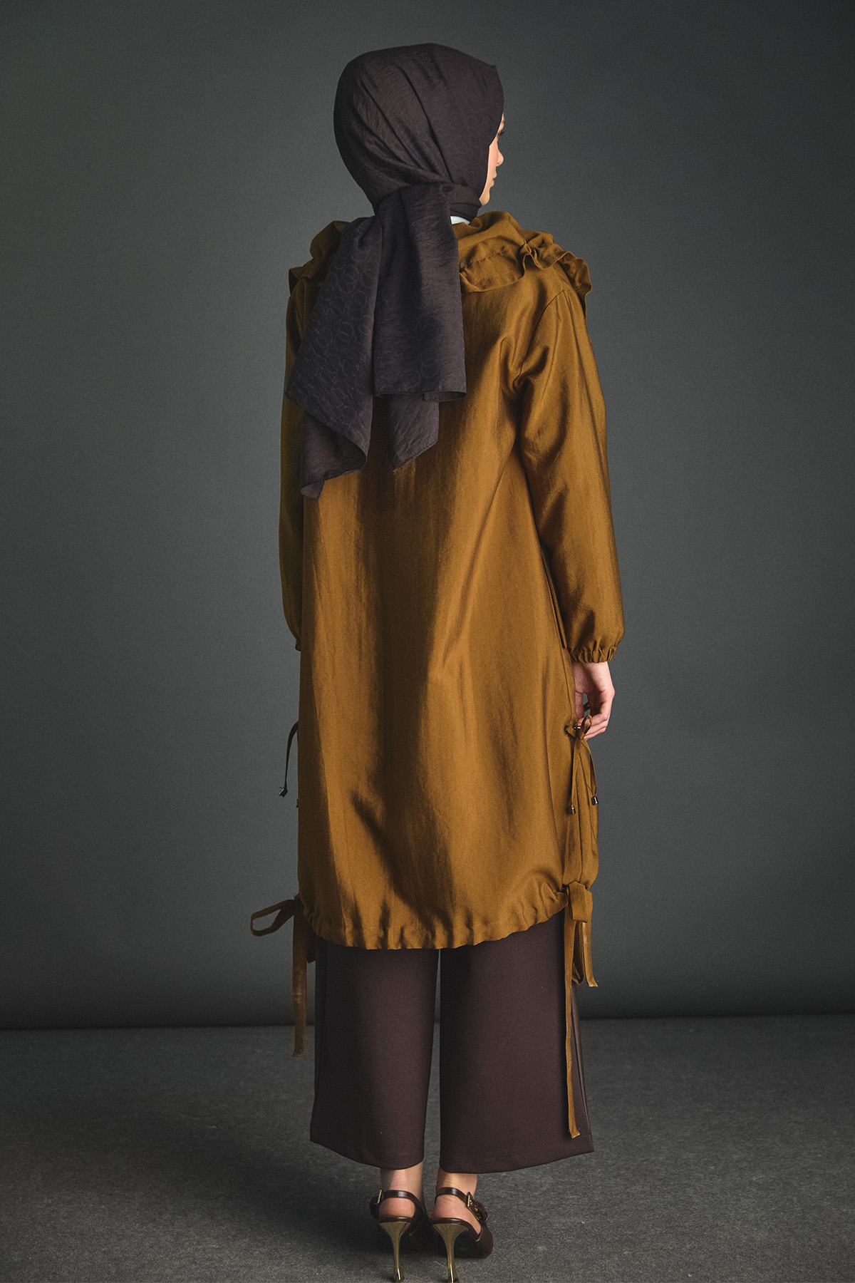 Denizci Yaka Stoperli Kap