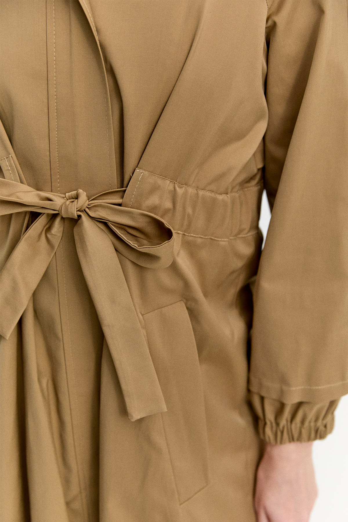 Taş Detaylı Pamuk Kap, Tesettür Giyim