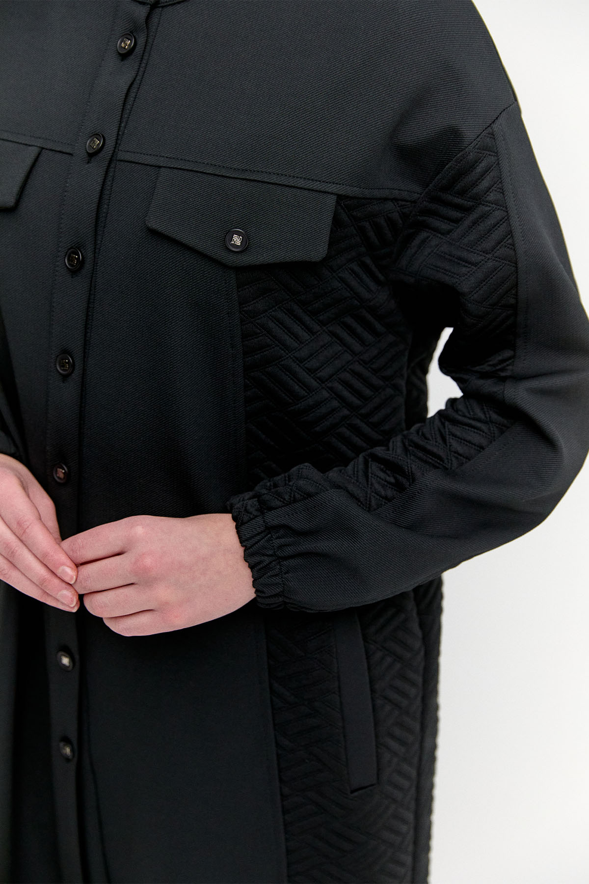 Hakim Yaka İkili Örme Takım, Tesettür Giyim