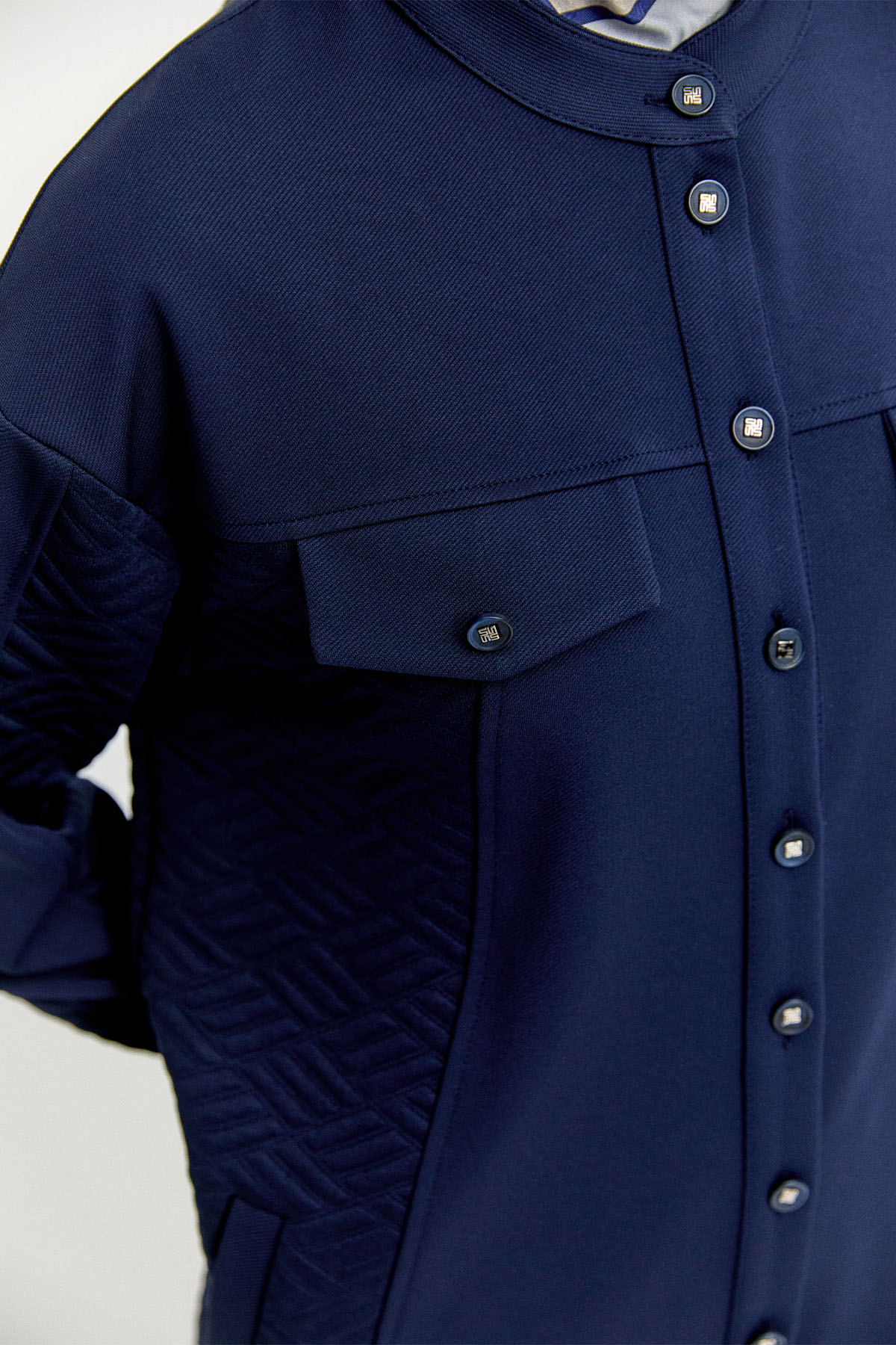 Hakim Yaka İkili Örme Takım, Tesettür Giyim