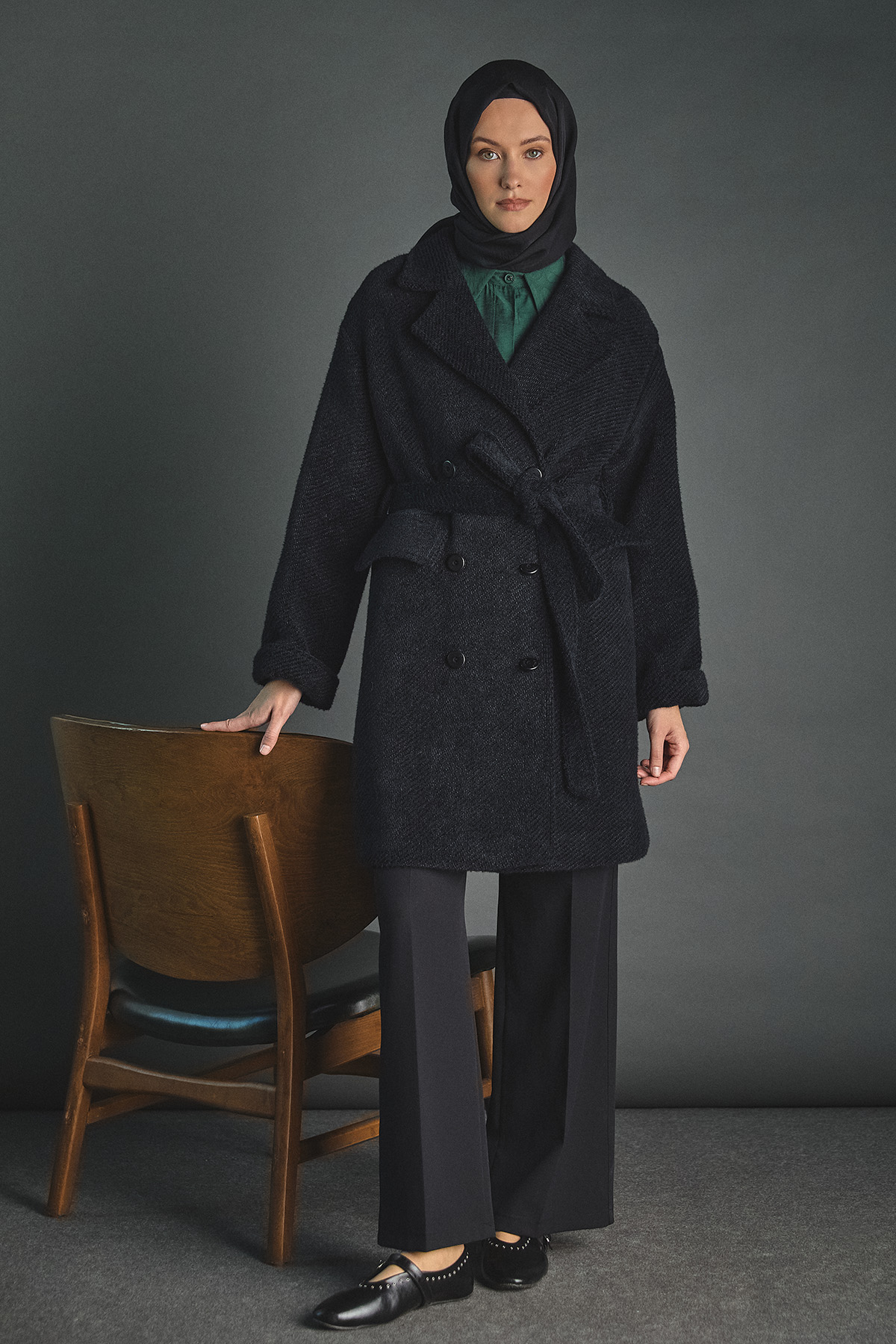 Kuşaklı Kruvaze Kaban