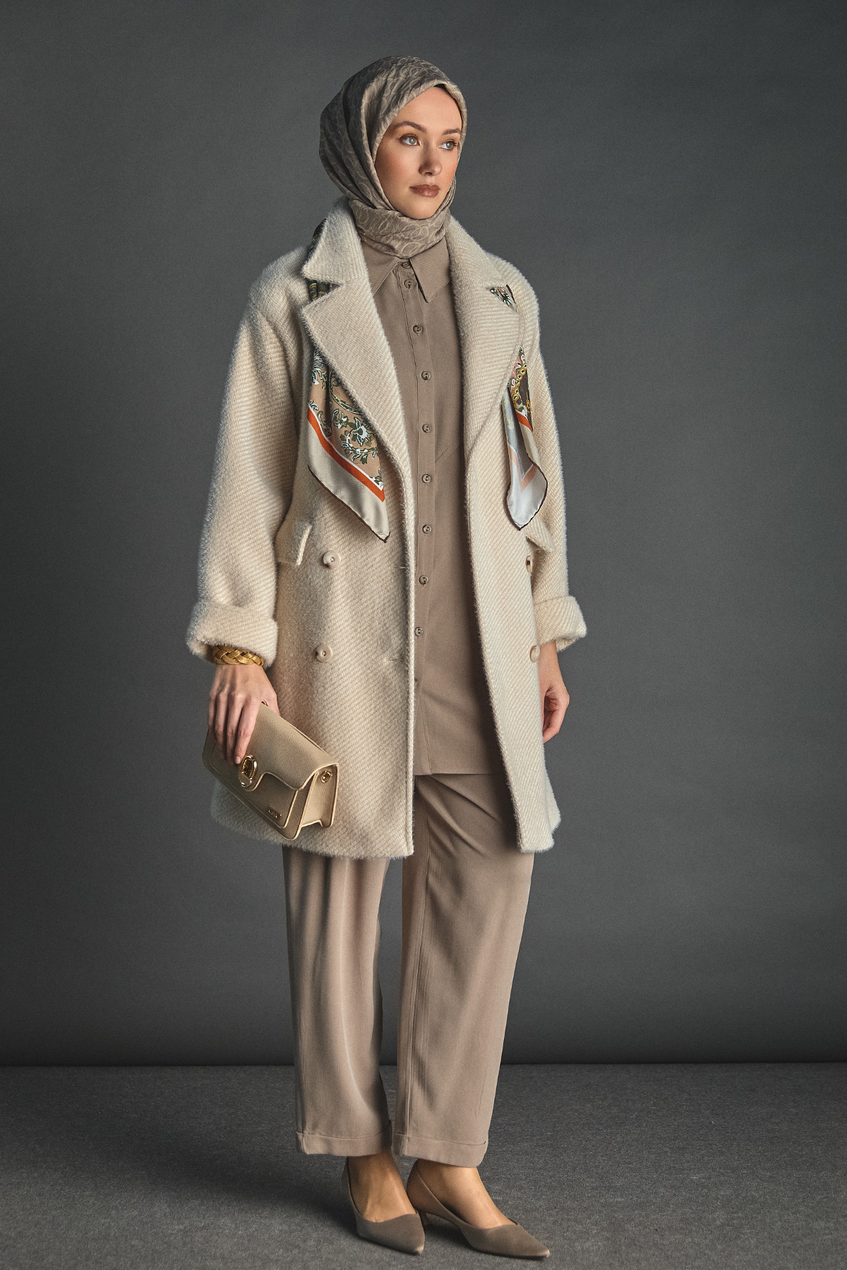 Kuşaklı Kruvaze Kaban