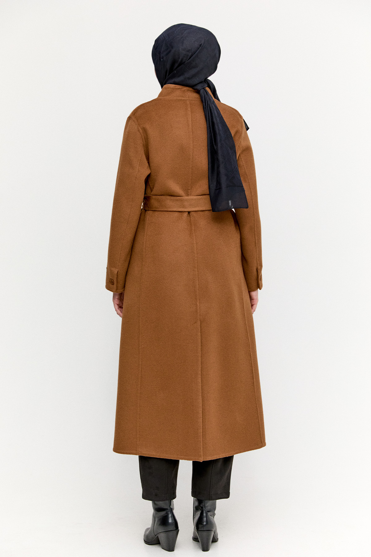 %100 Yün Premium Kaban, Tesettür Giyim