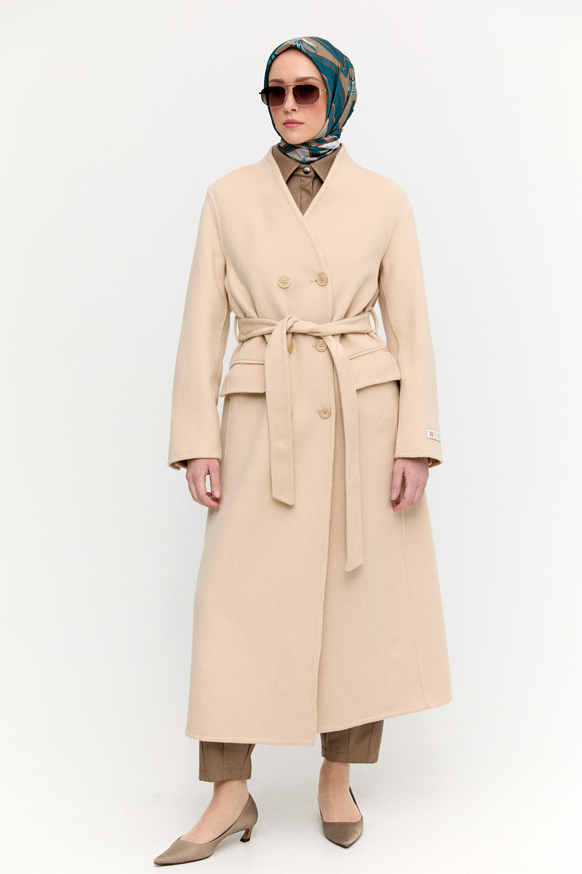 %100 Yün Premium Kaban, Tesettür Giyim