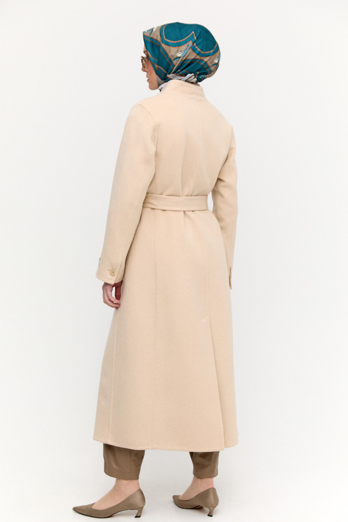 %100 Yün Premium Kaban, Tesettür Giyim