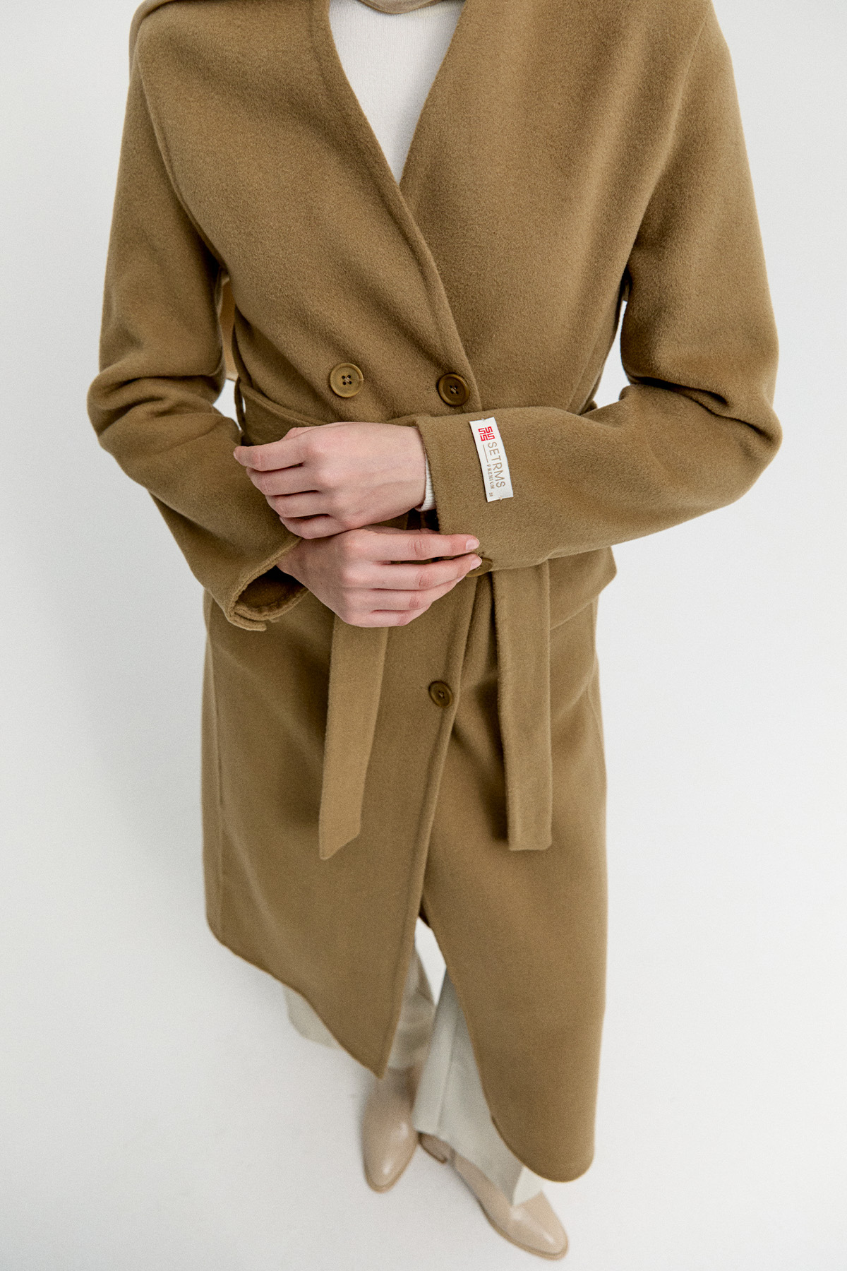 %100 Yün Premium Kaban, Tesettür Giyim