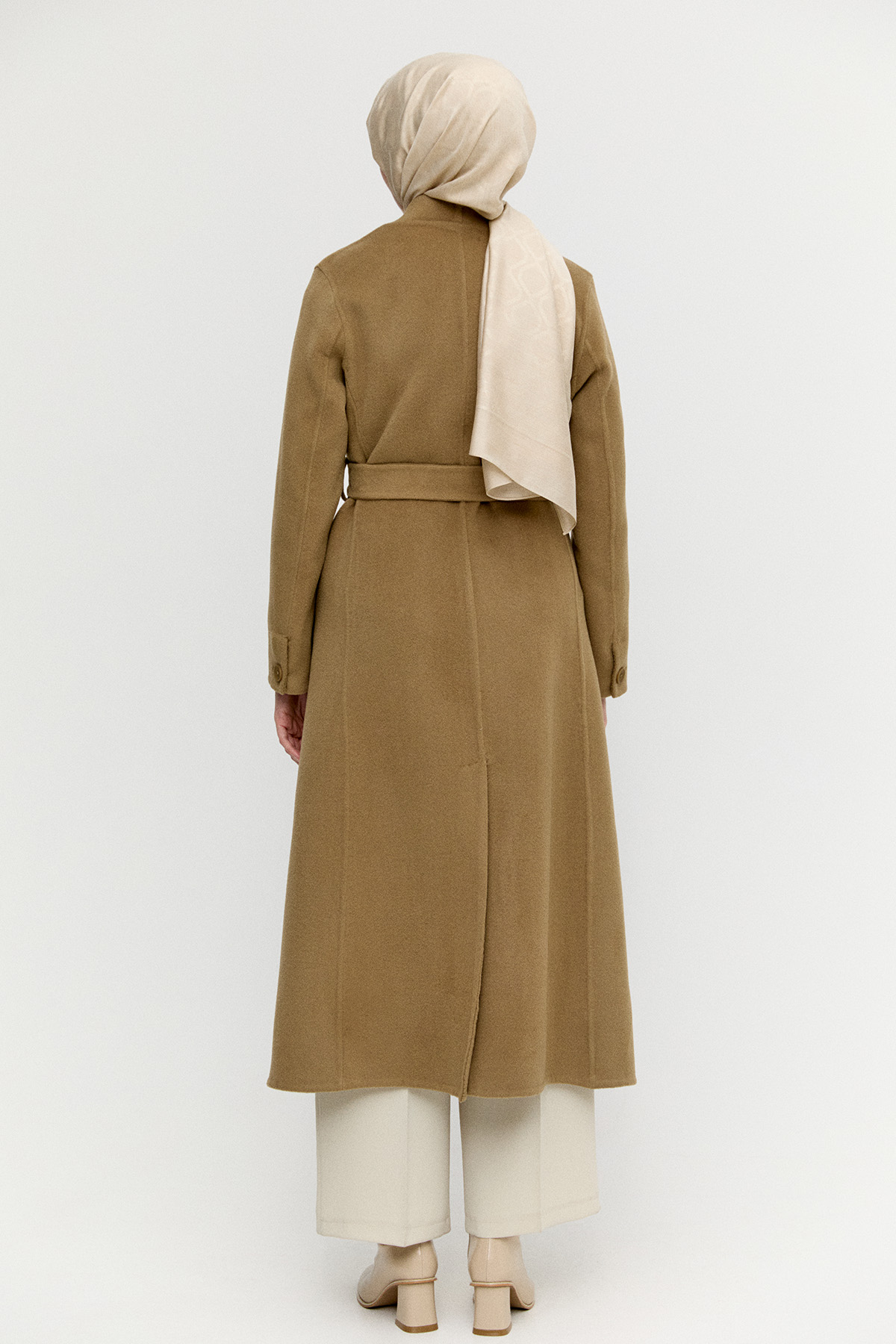 %100 Yün Premium Kaban, Tesettür Giyim