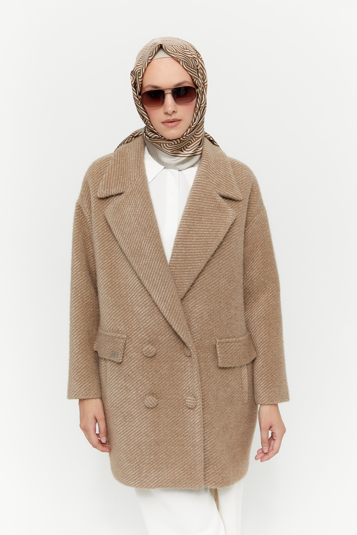 Kısa Oversize Kaban