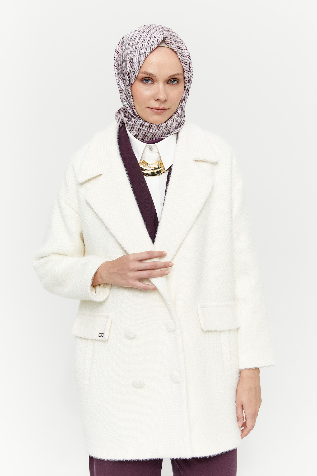 Kısa Oversize Kaban